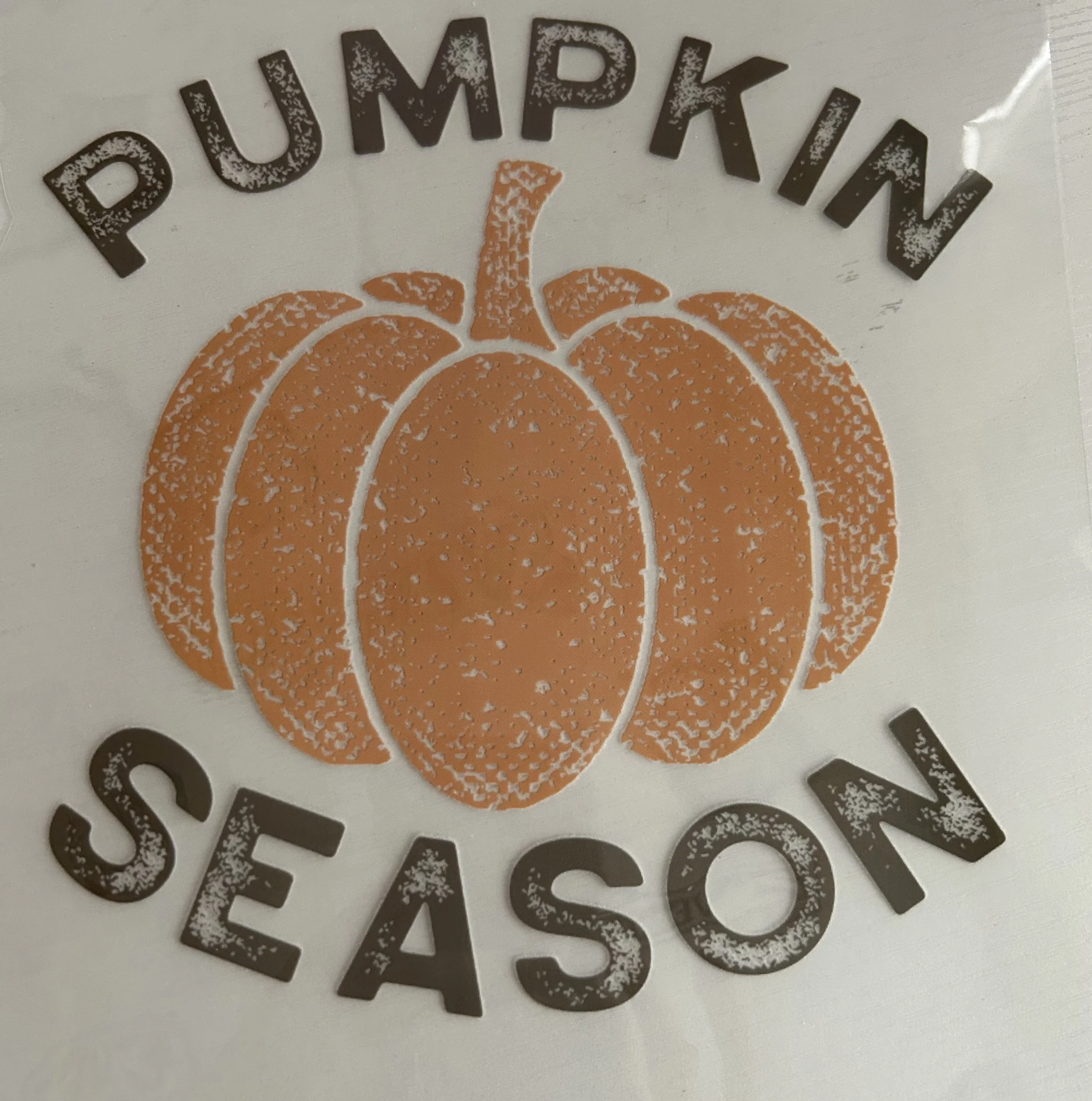 'Pumpkin Season' Ready-to-Press Dtf