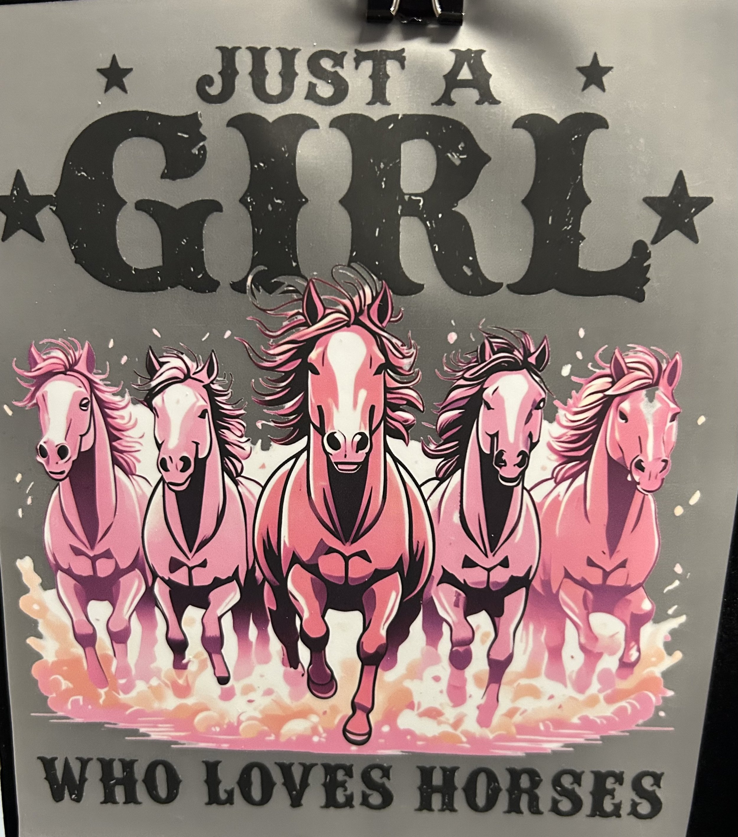 Horse Lover's Ready-to-Press Design dtf
