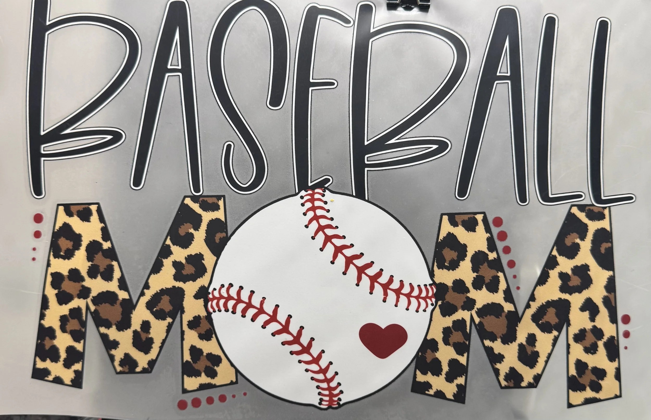 Baseball Mom Ready-to-Press DTF