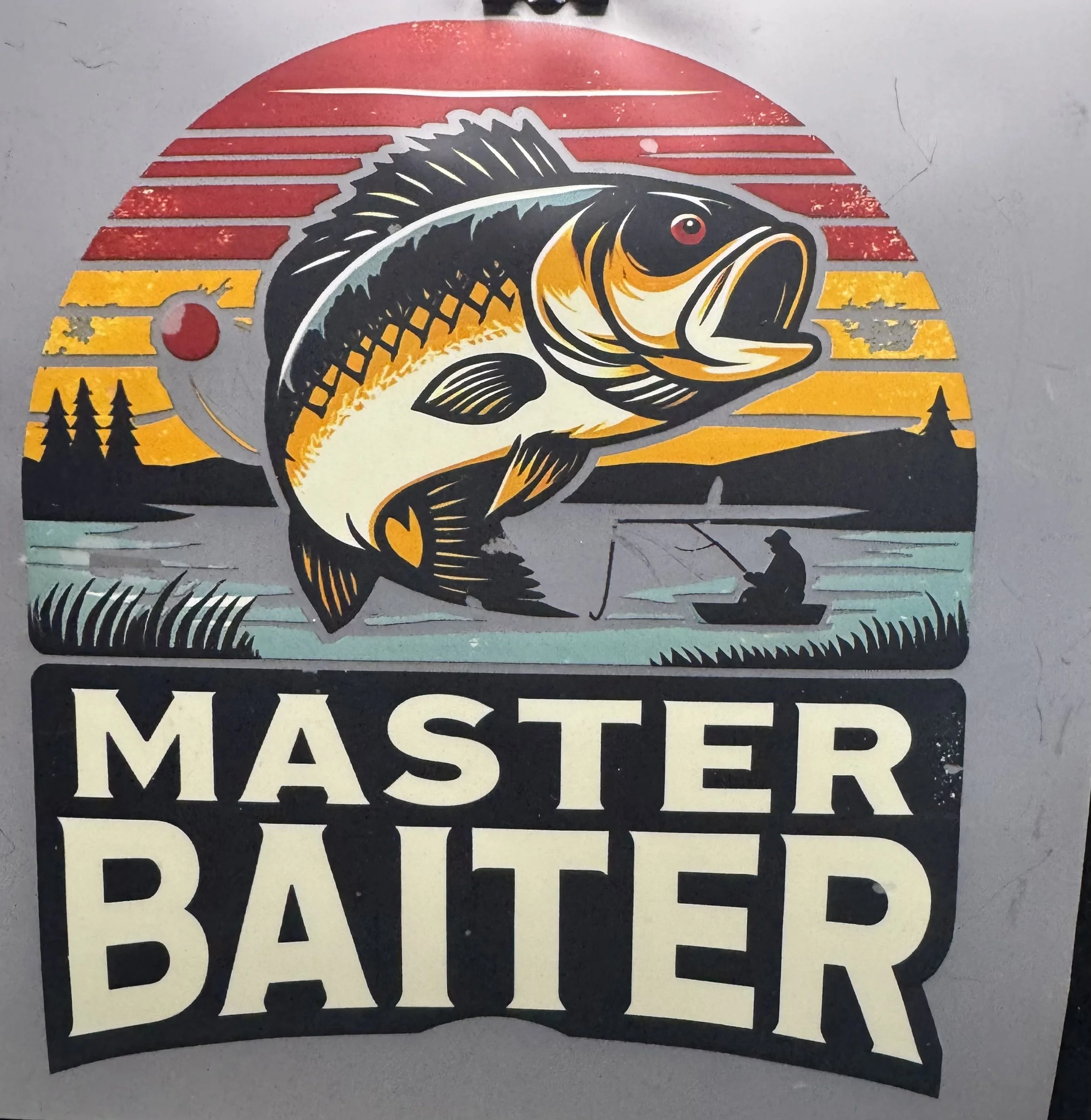 Master Baiter Ready-to-Press Transfer DTF