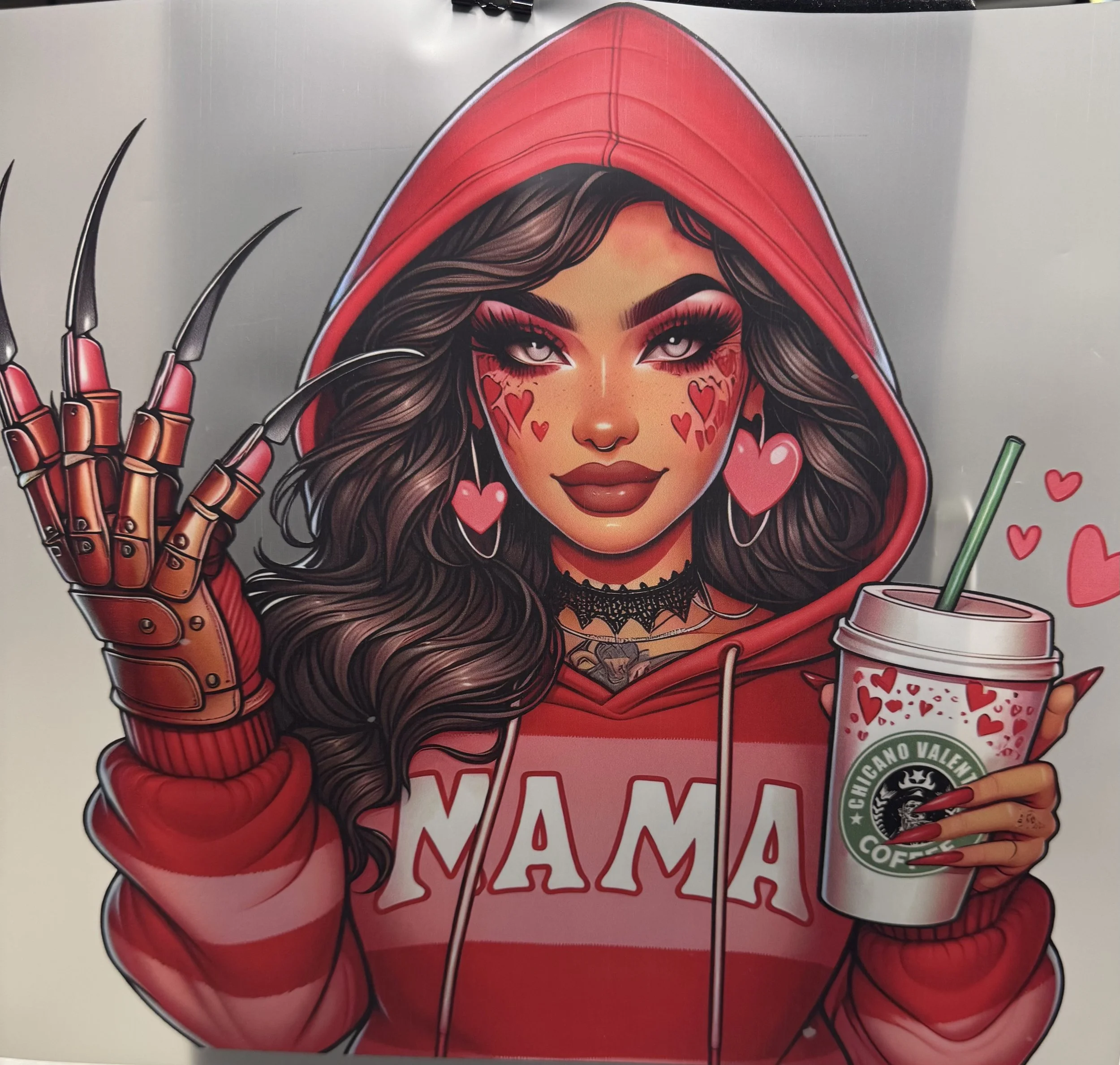 Bold & Vibrant Heartbeat Transfer