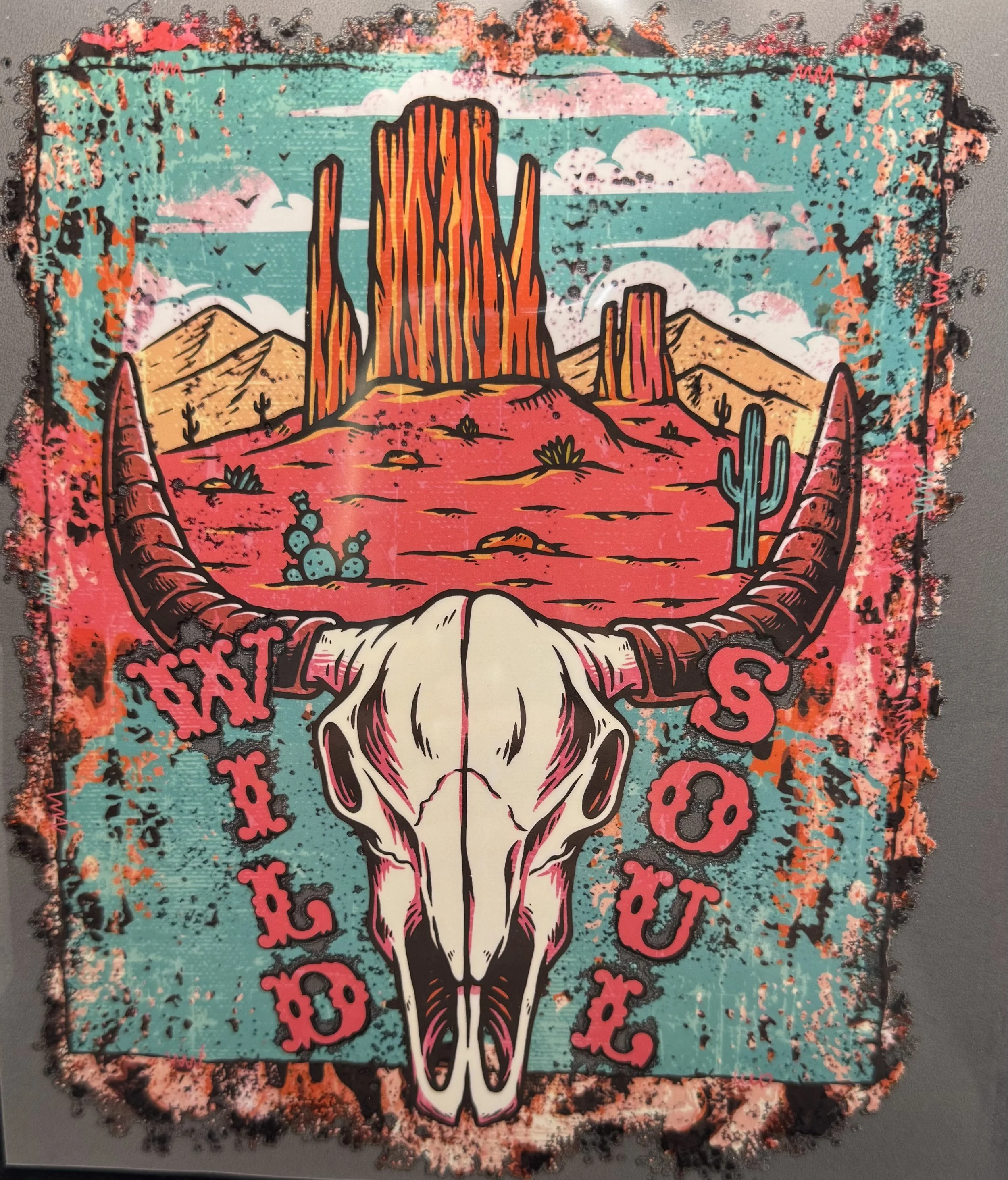 "Wild Soul" Ready-to-Press Heat Transfer DTF