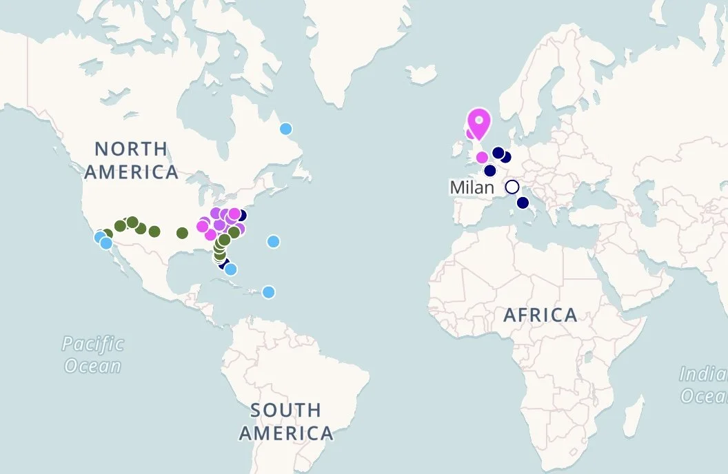 ✈️🌍 Where we’ve been! 