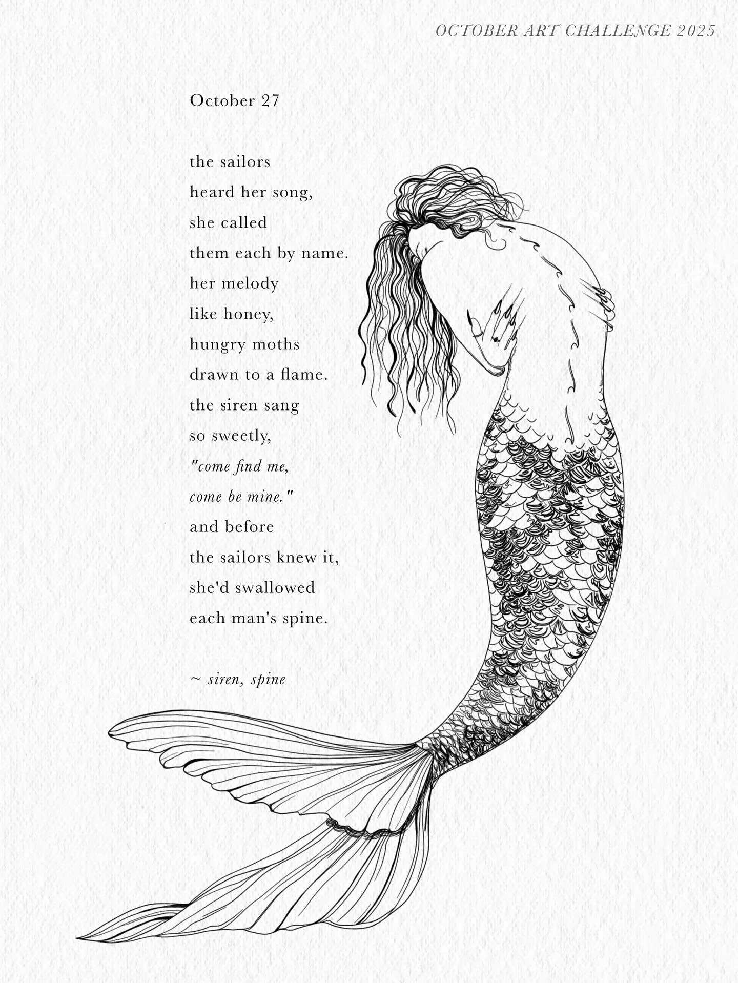 10/27/25

siren, spine 

we&rsquo;re still a little behind schedule but don&rsquo;t fear! still groovin!