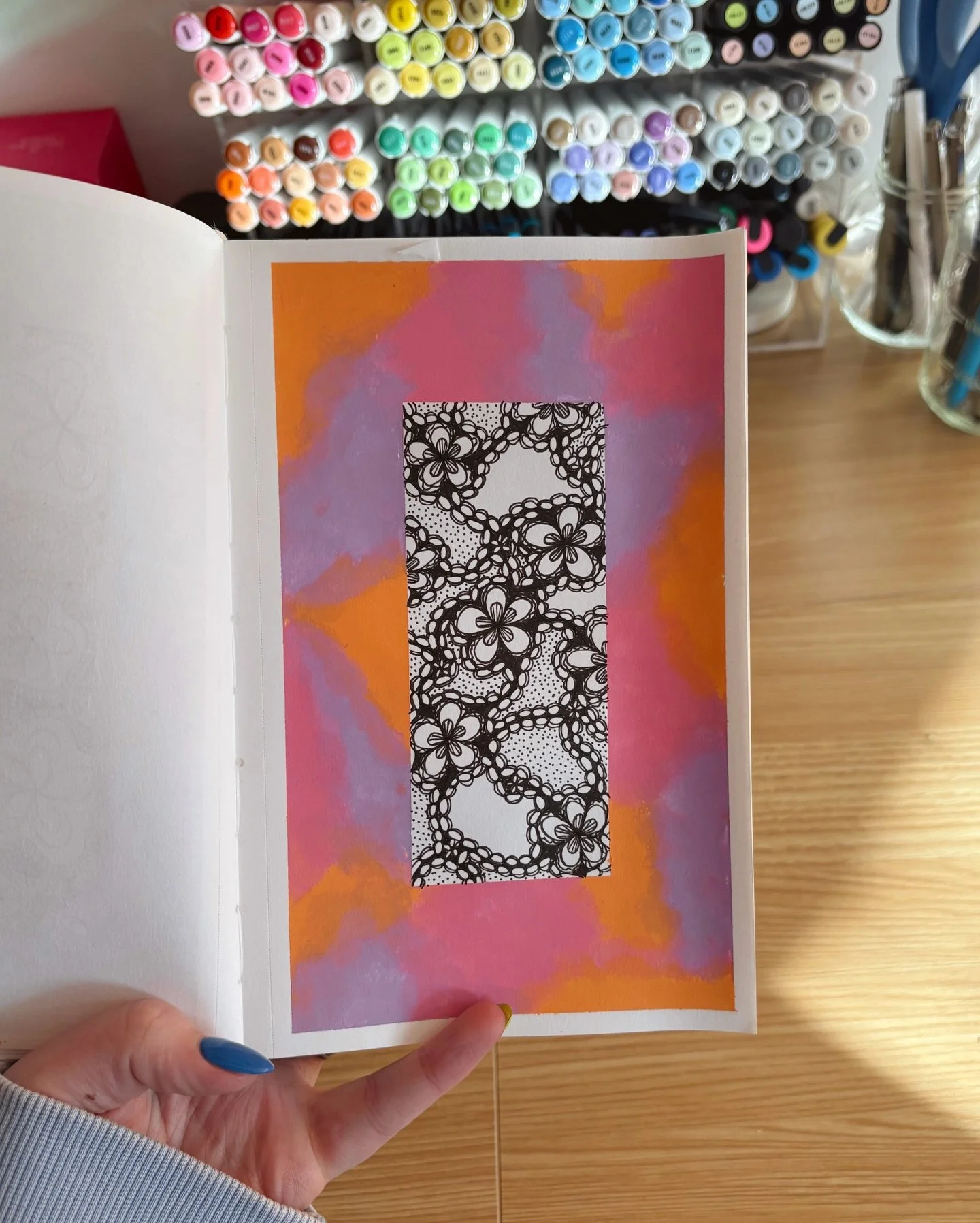 Lately creativity for me has just looked like making things for the sole purpose of having a good time while doing so 🎨💕🦋✨