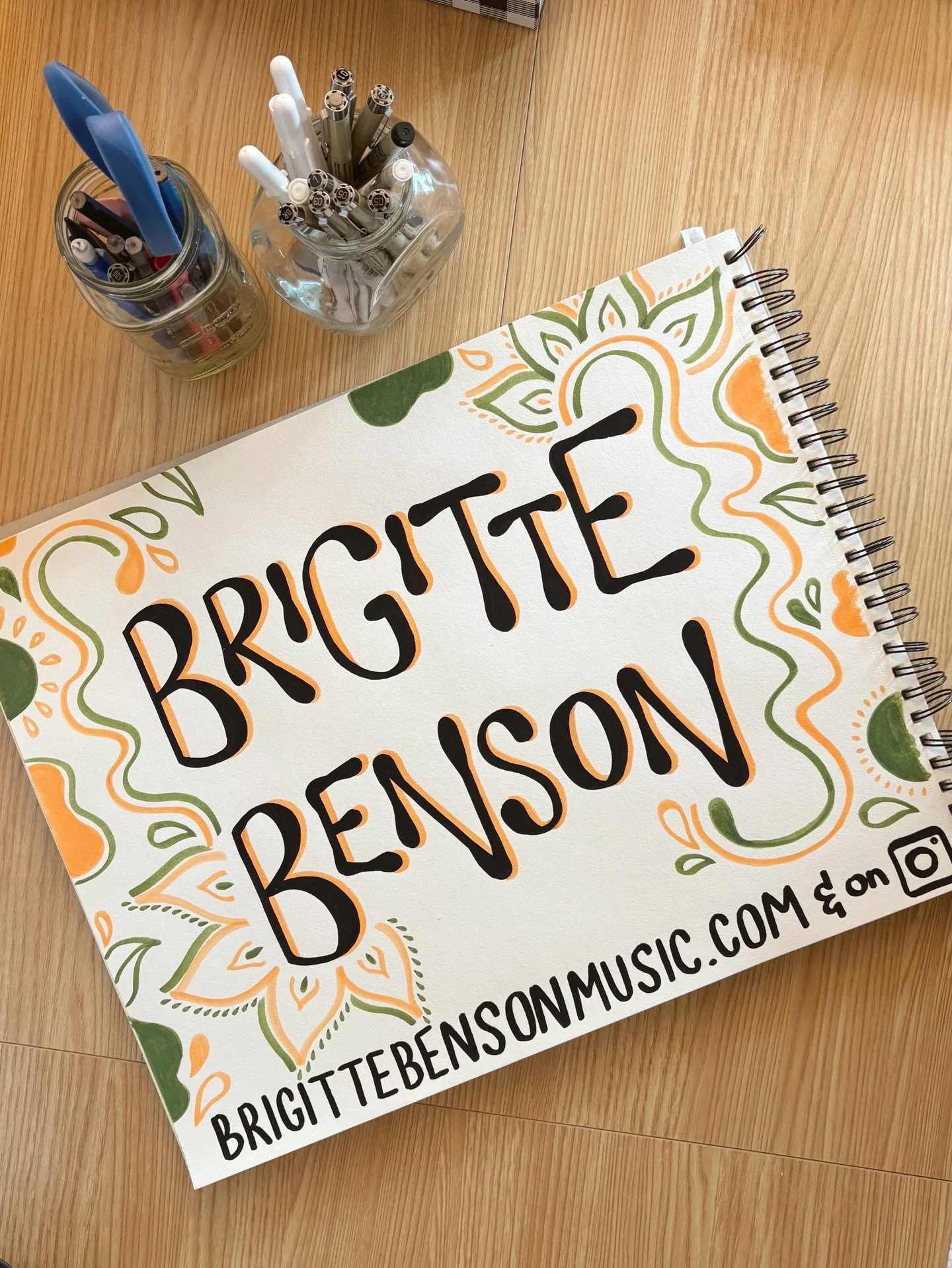Made this lil poster for the gal herself @brigittebensonmusic and wouldn&rsquo;t ya know it, she&rsquo;s got a gig in foco tomorrow!! All the cool kids will be there and you should too!

7:30pm @ the Atrium!