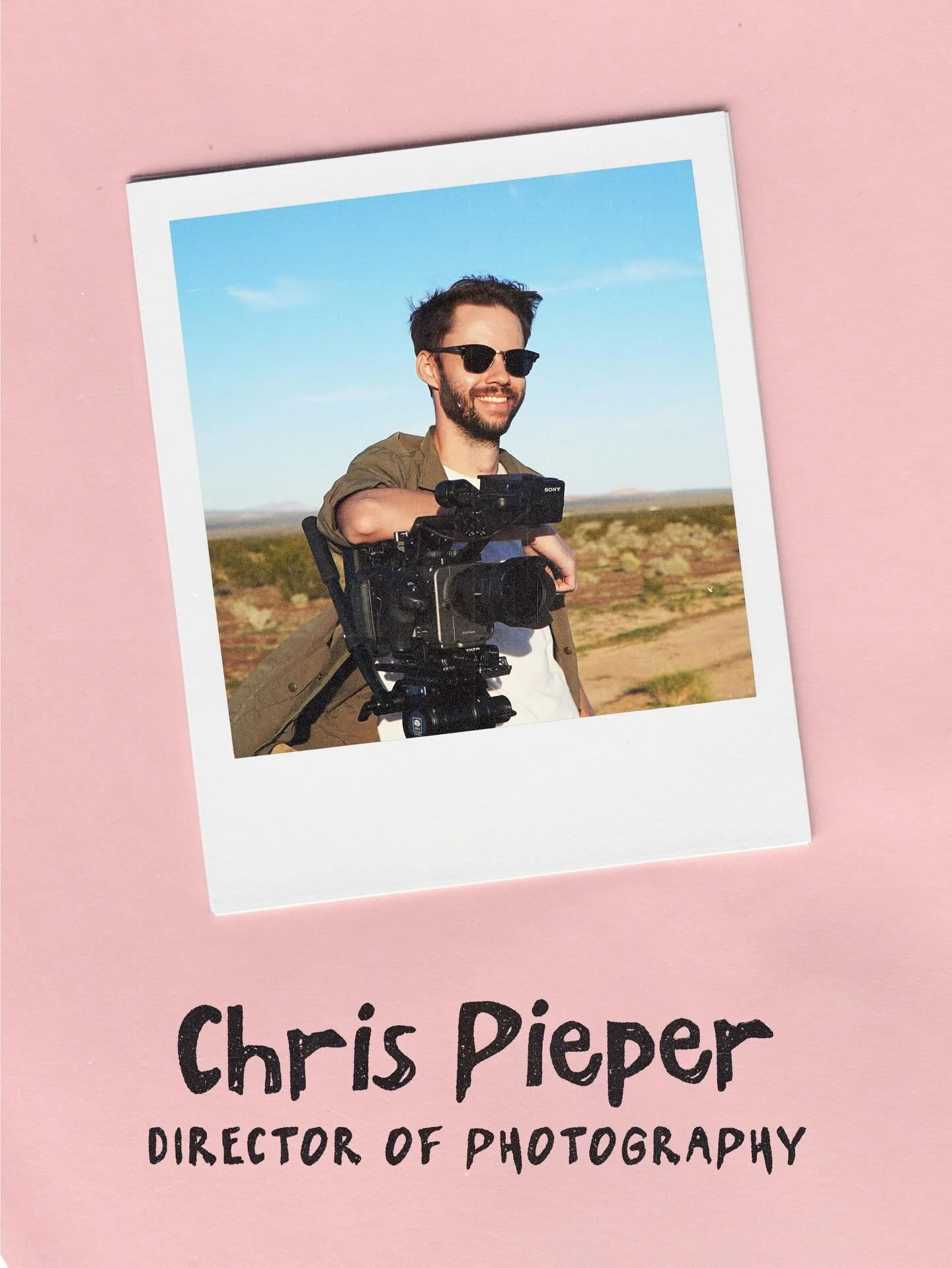 MEAT THE TEAM - Chris Pieper, Director of Photography

Chris is a cinematographer and camera operator with a strong background in narrative, documentary, and commercial work. He was a participant in the prestigious ASC mentorship program under Michae