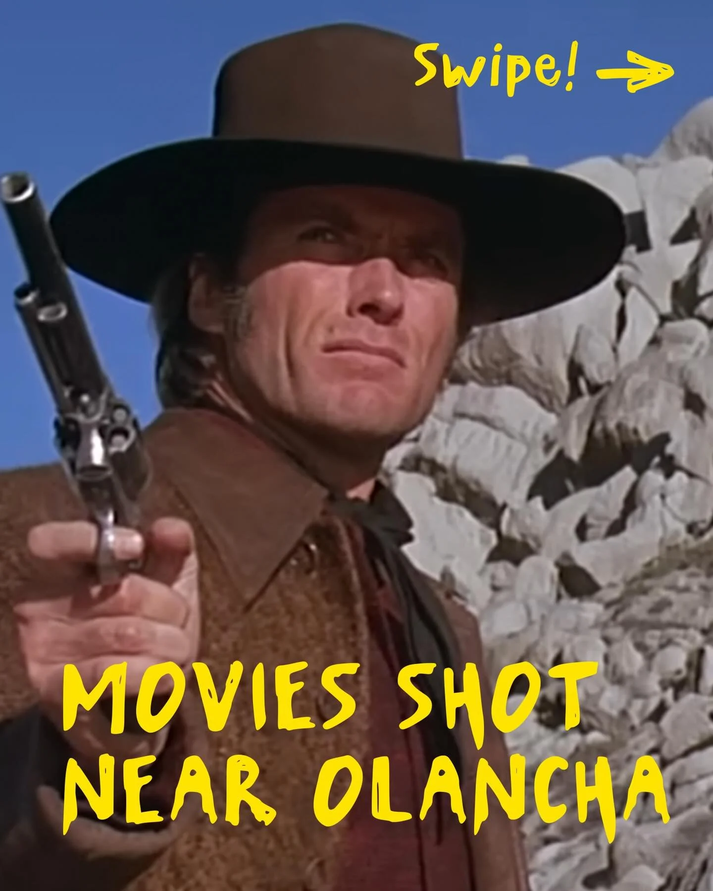 This tiny town has made its footprint on the big screen for millions. Some productions have been shot right behind the jerky store, others just a few miles away in Lone Pine. Check it out:

&ldquo;Iron Man&rdquo; (2008)
&ldquo;Django Unchained&rdquo;