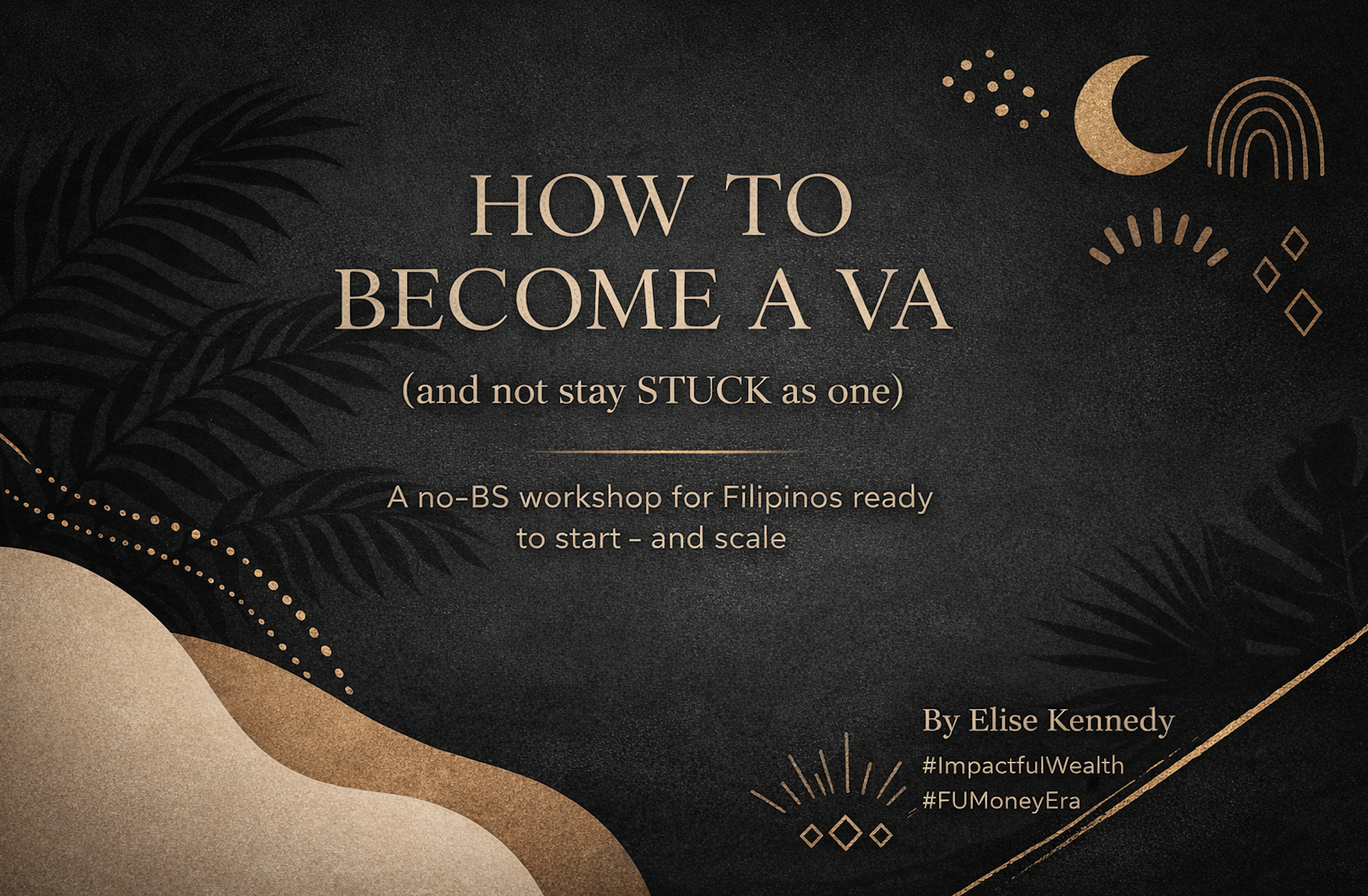 VA 101 - How to become a VA Workshop