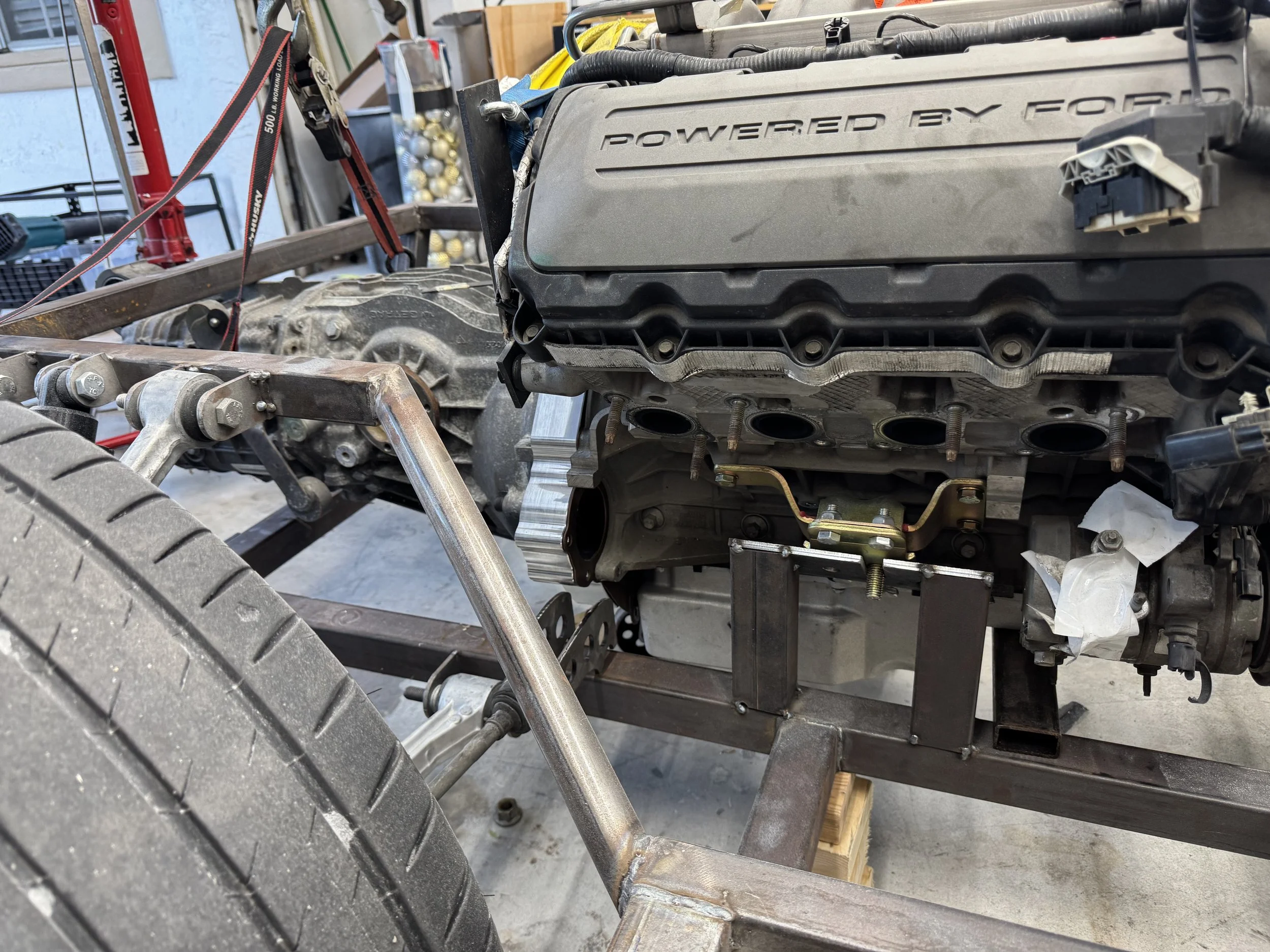 The Coyote and Porsche G96 Are Now in Place