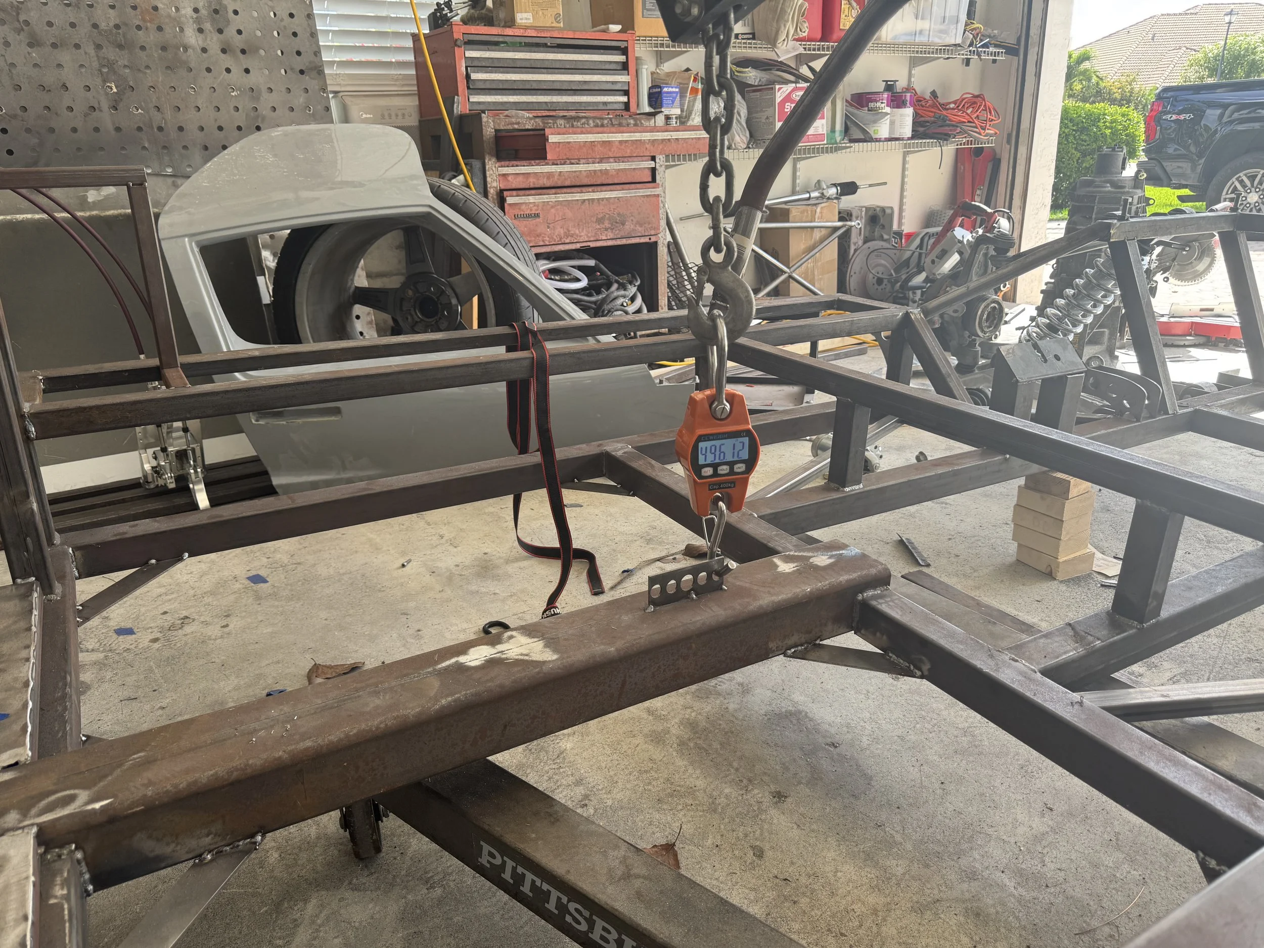 Sub 500lbs with control arms!