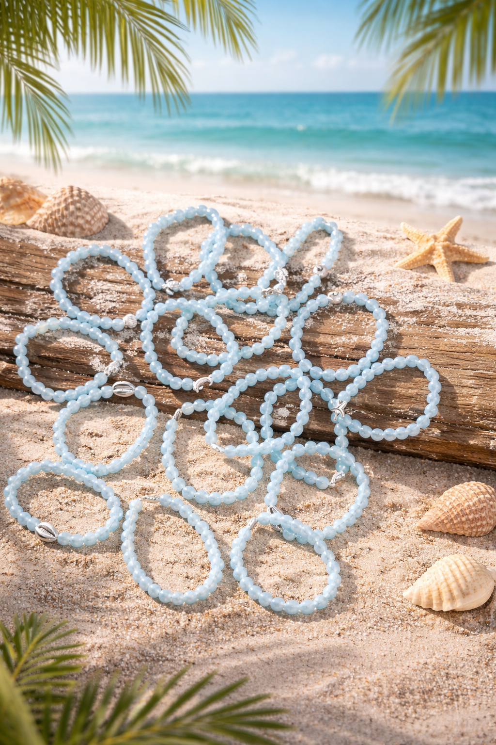 Coastal Serenity Beaded Bracelet Collection
