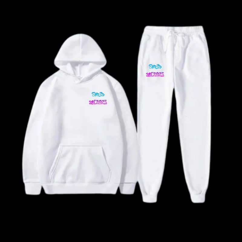 Shr3d Matching set white