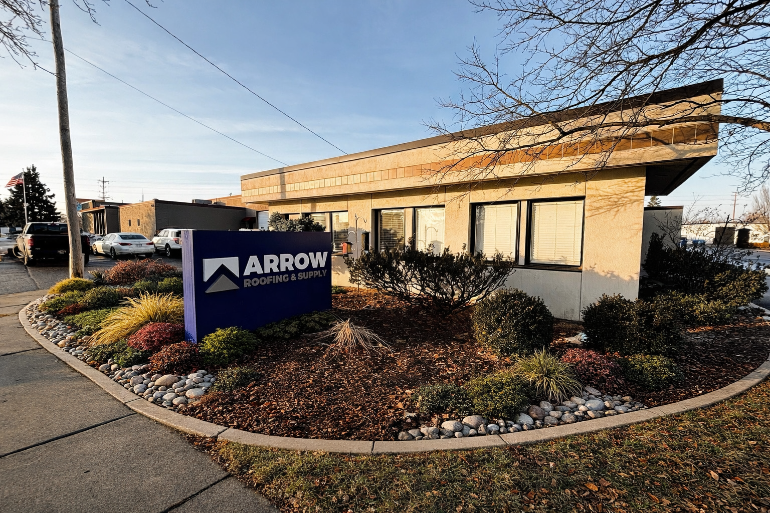 Arrow Roofing and Supply Exterior Office Photo