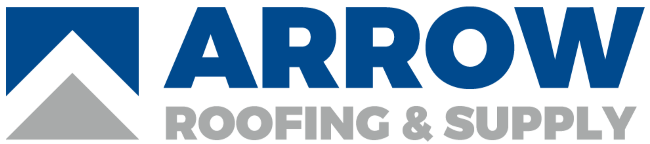 Arrow Roofing & Supply company logo with a stylized arrow and text.