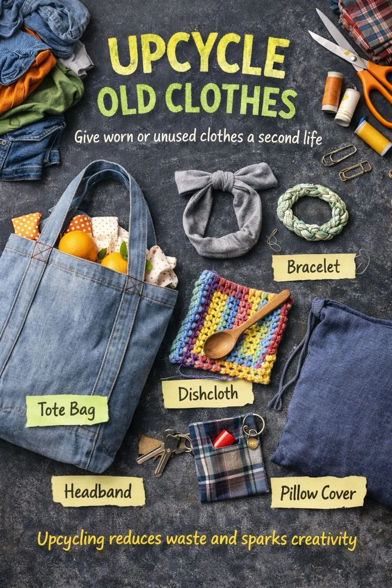 Upcycling Old Clothes