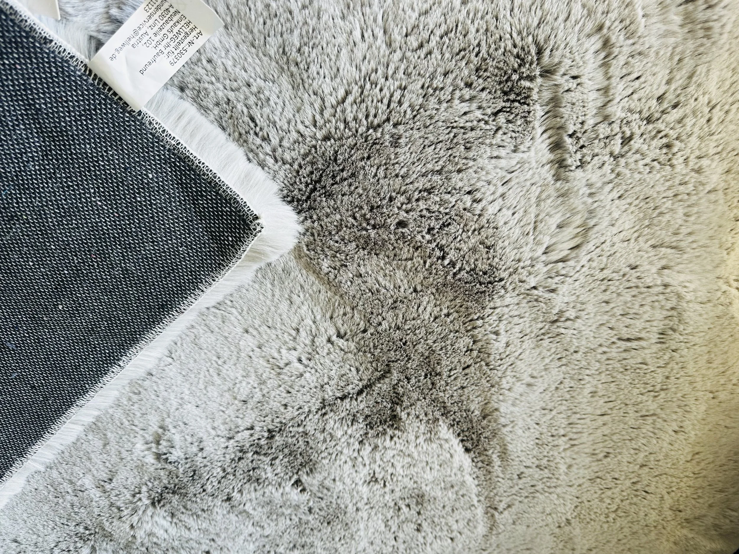 Faux Fur Accent Carpet