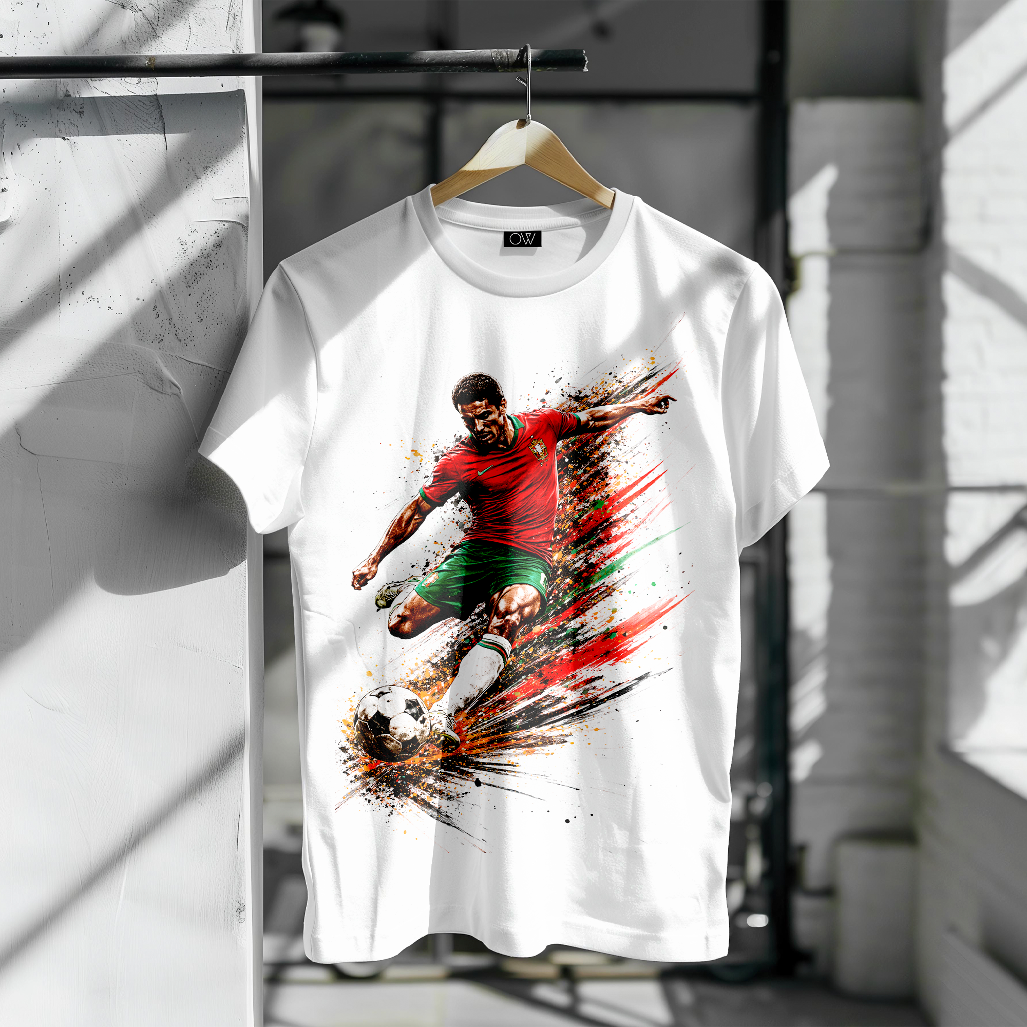 Oversized Eusébio Legend World Cup