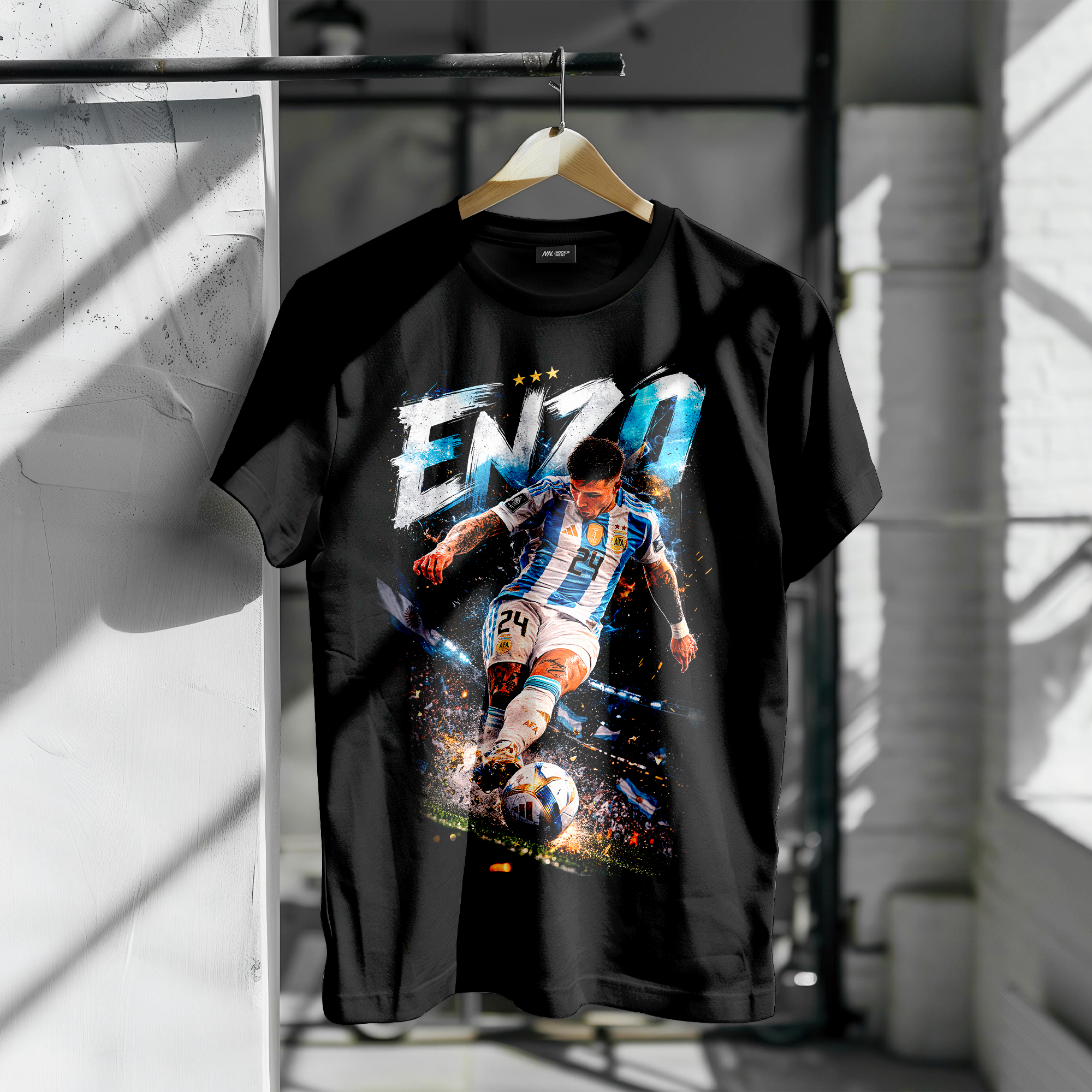 Oversized Enzo Fernandez World Cup #01