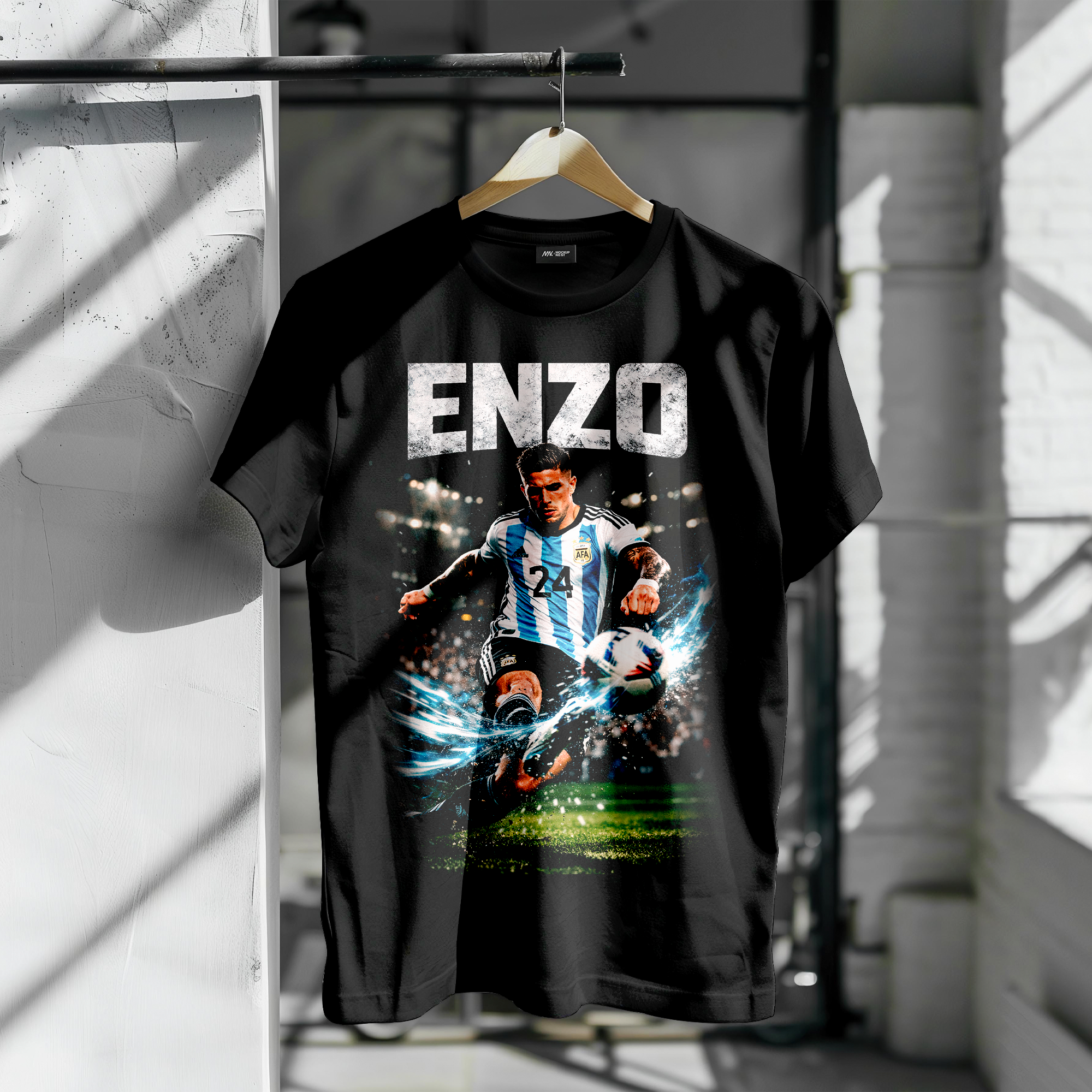 Oversized Enzo Fernandez World Cup #02