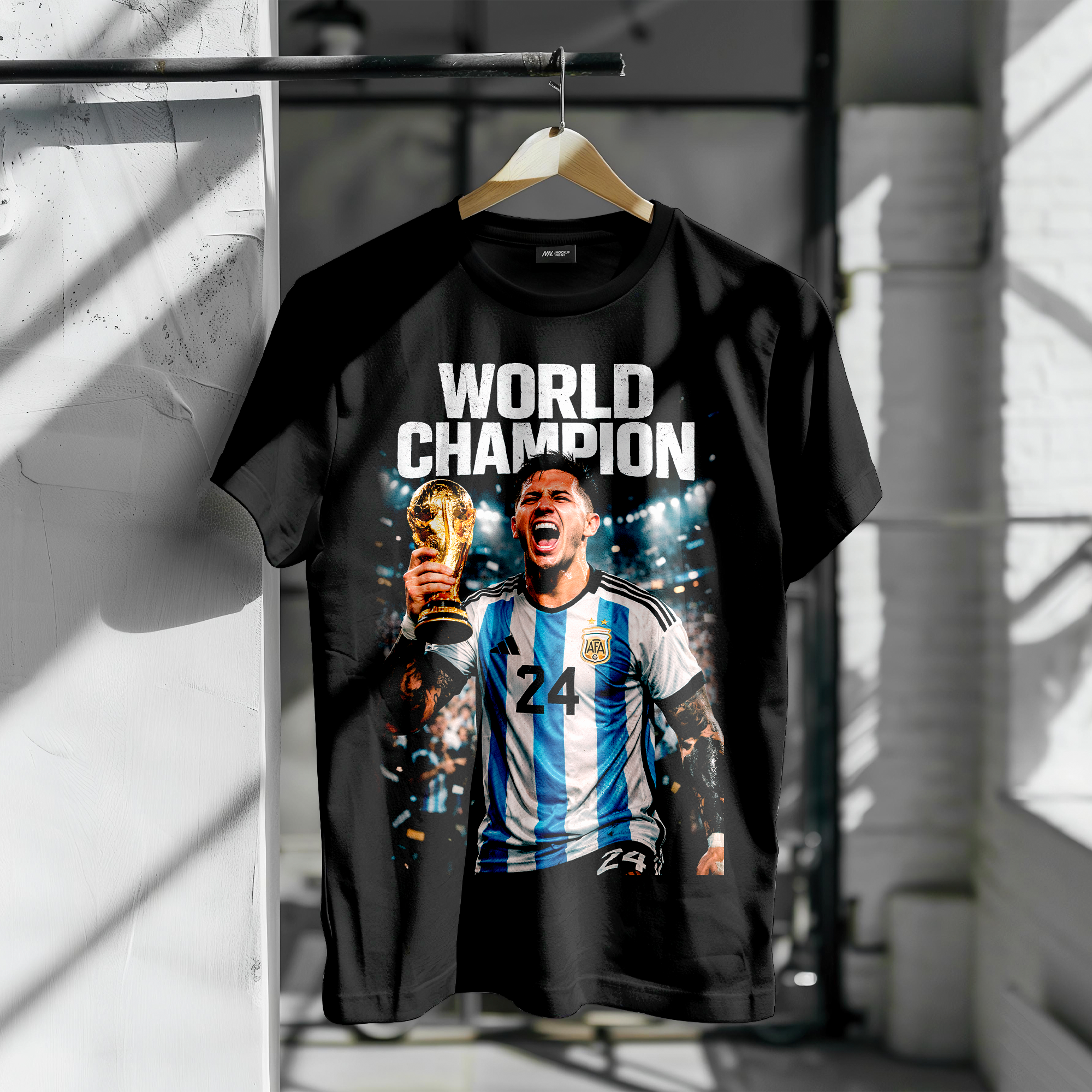 Oversized Enzo Fernandez World Cup #03