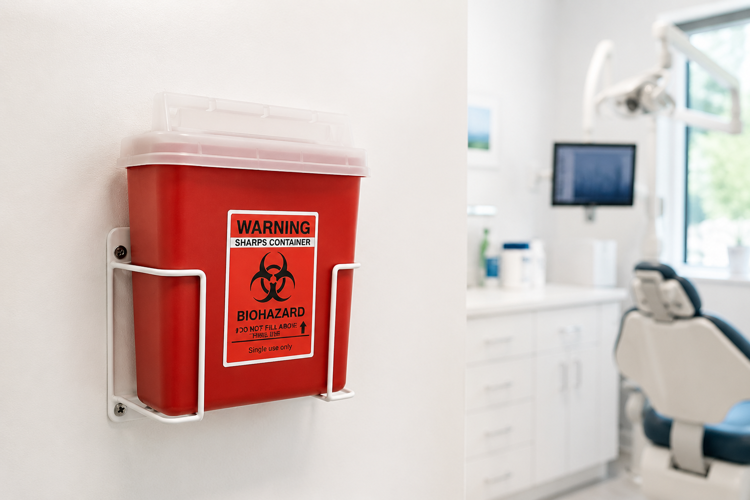 Sharps Disposal for DFW Dental and Medical Offices: What OSHA and Texas Law Actually Require