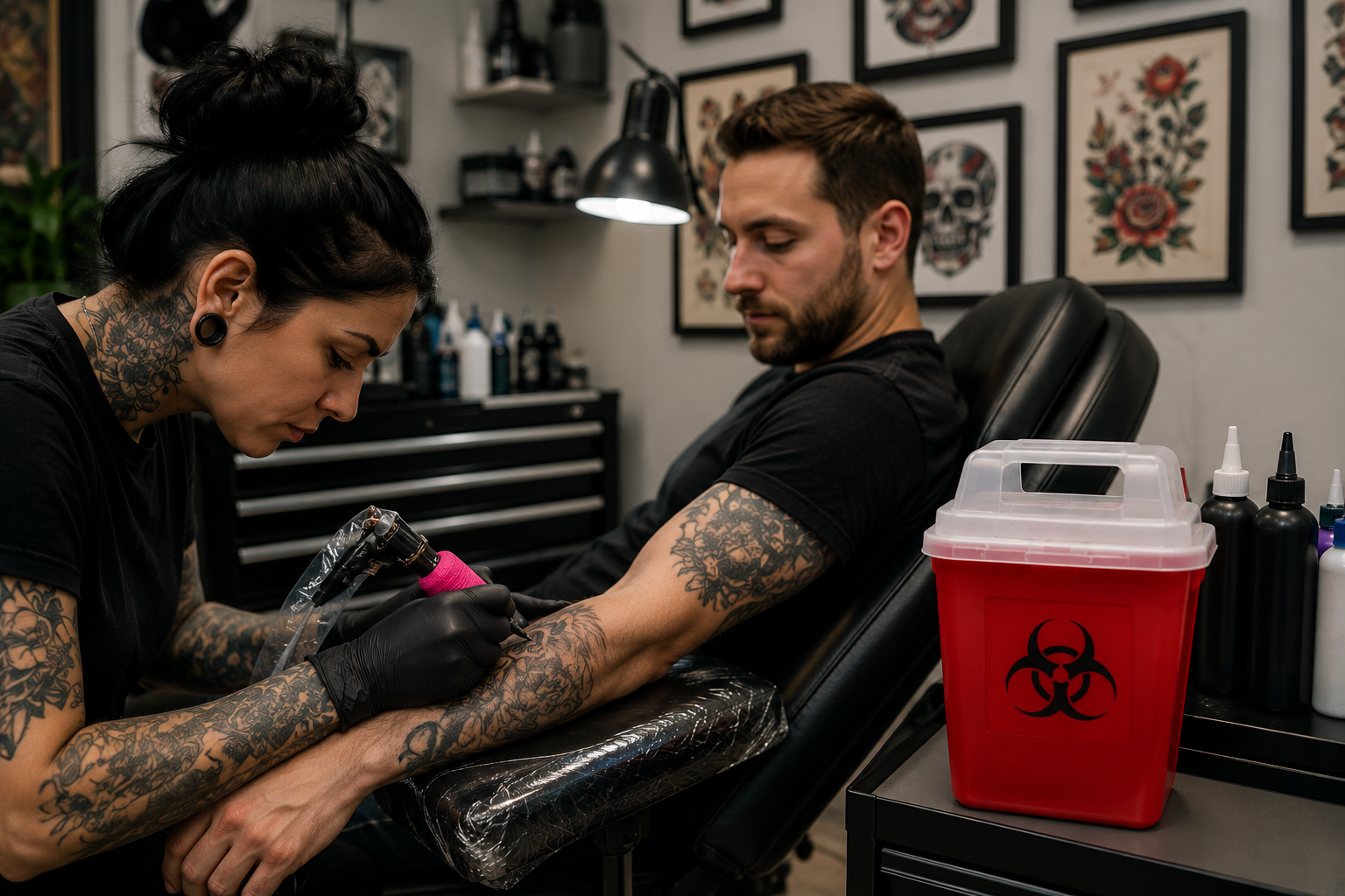 Do Tattoo Shops Need Medical Waste Disposal in Texas?