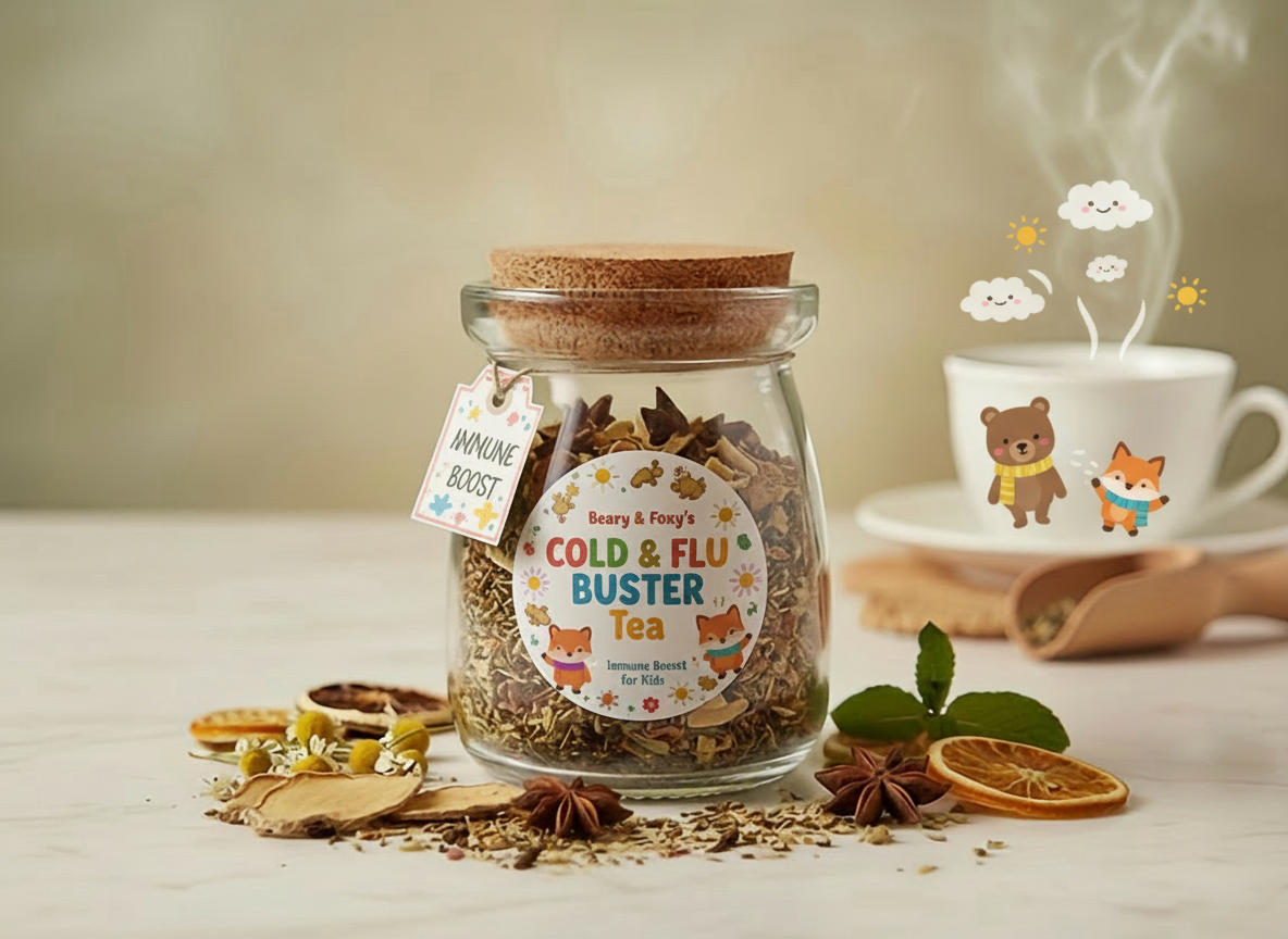 Kids Cold & Comfort Herbal Tea (2oz)