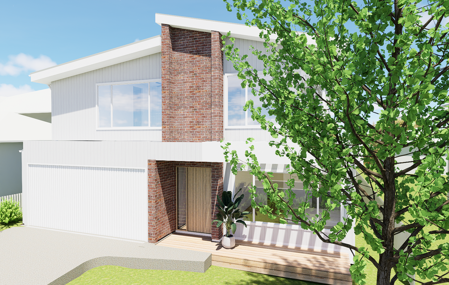 Knock- down re-build for multigenerational living