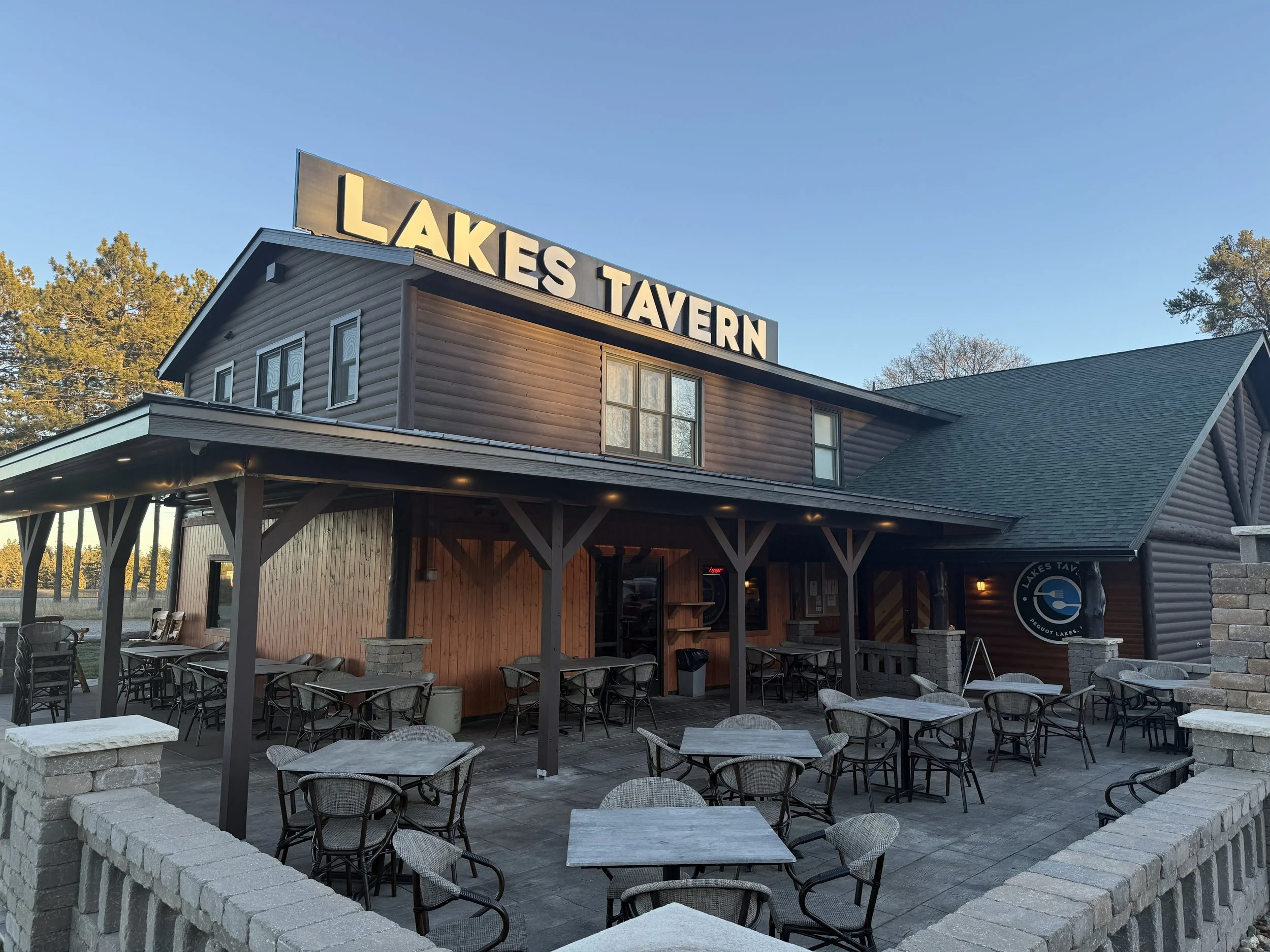 Lakes Tavern in Pequot Lakes is favorite choice of BLA riders and they serve sushi!