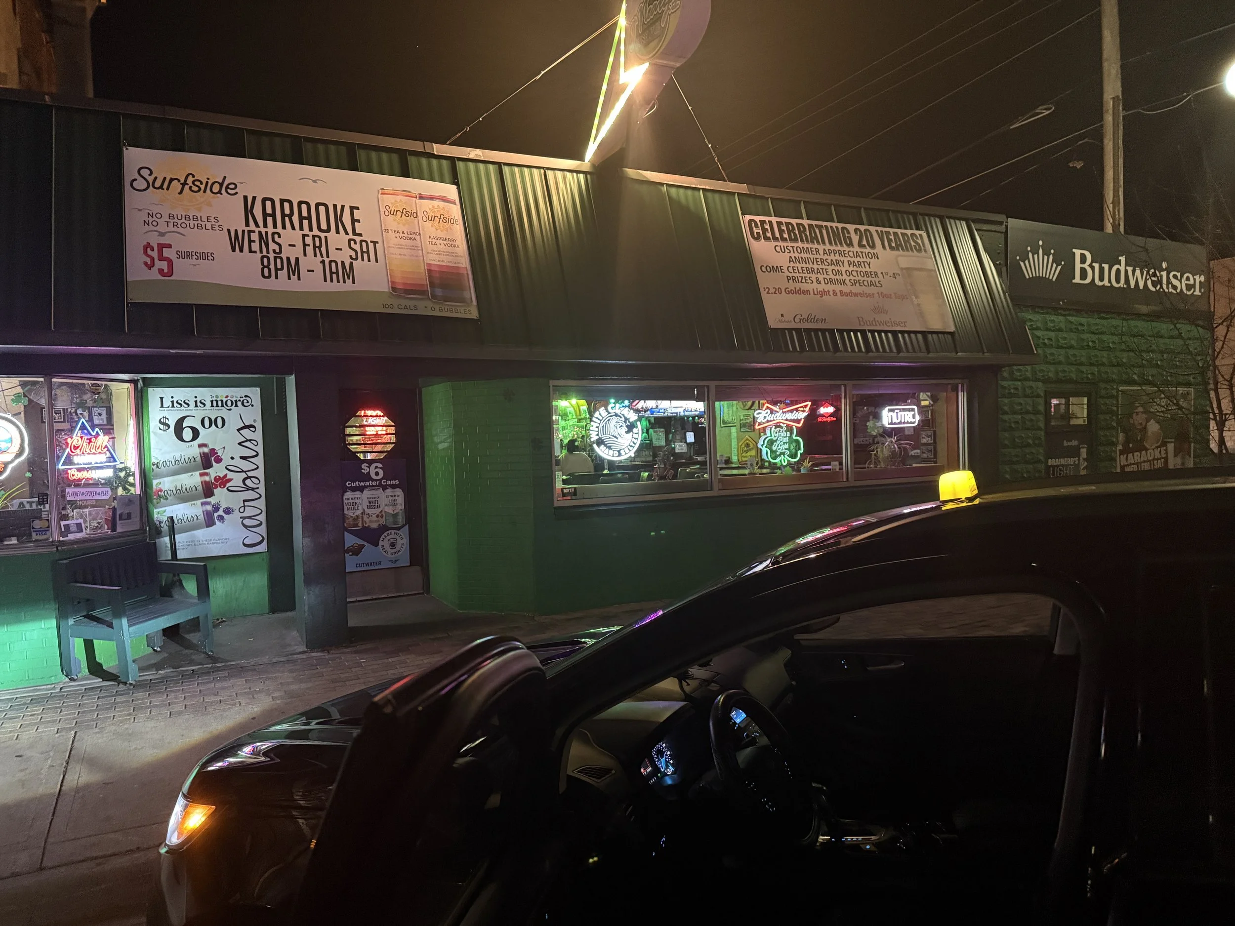 Dropped off two fine young ladies at O’Neary’s for karaoke night downtown Brainerd