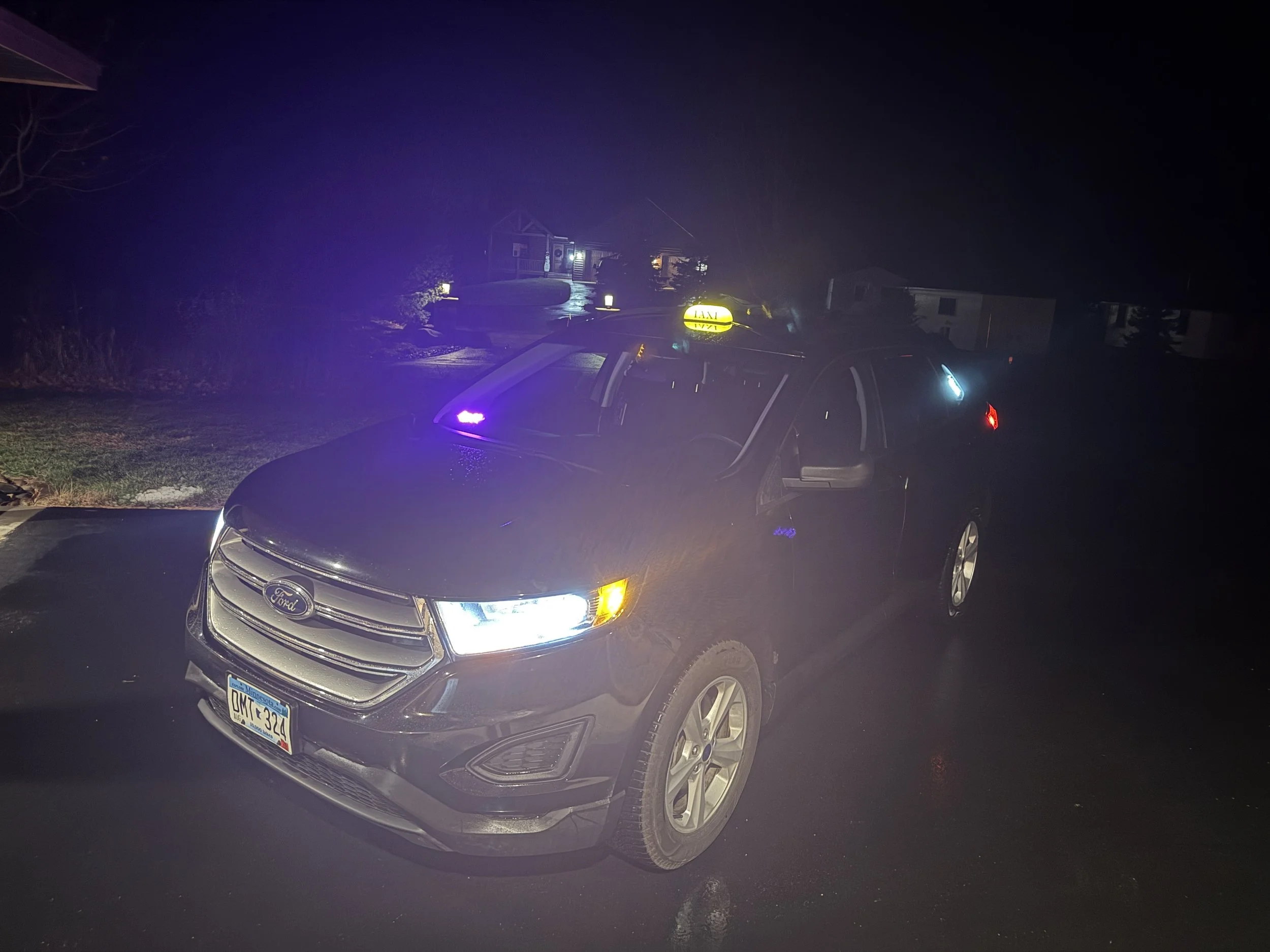 Rode to Rockford and perch Lake tonight