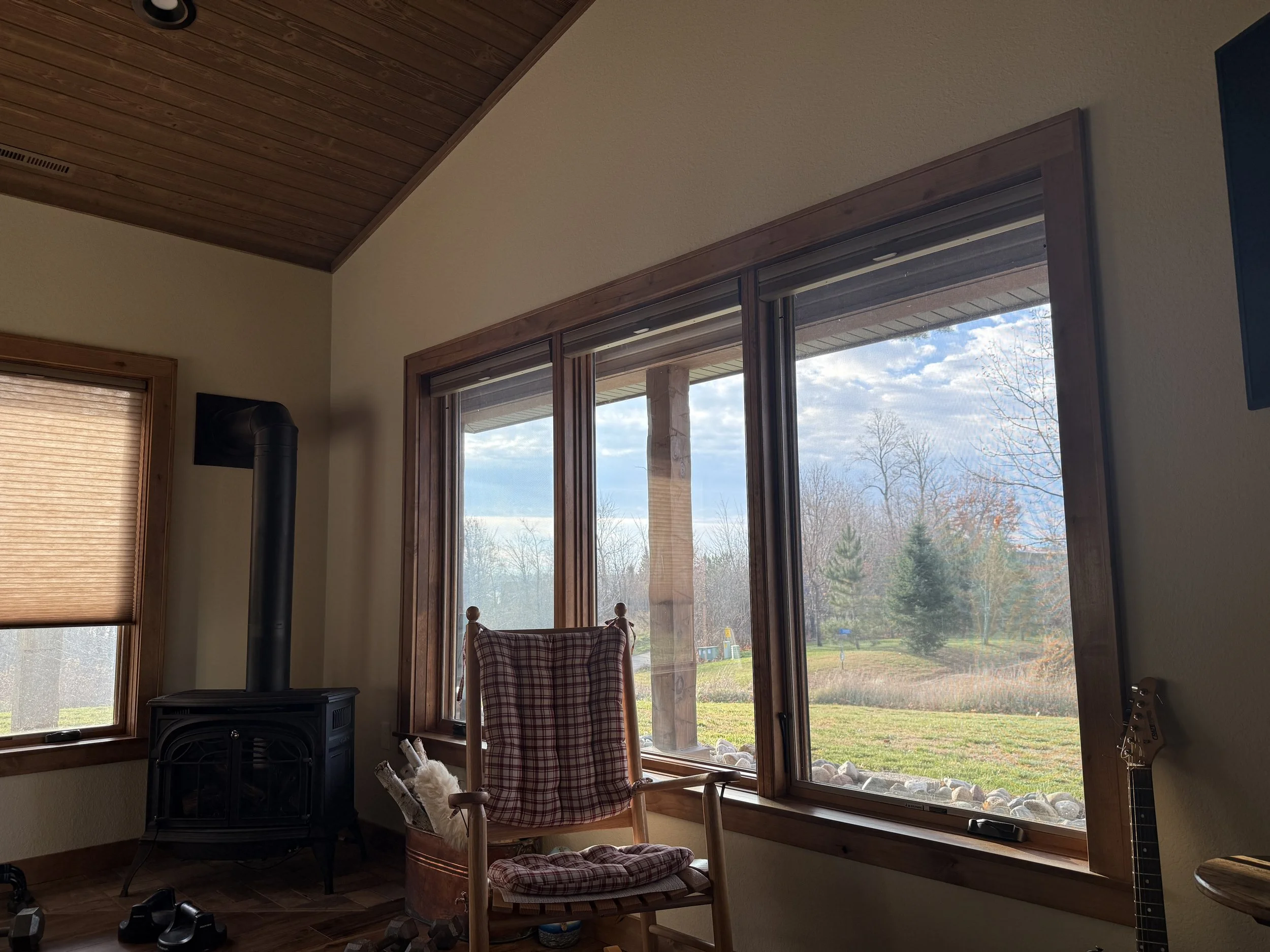 Weather report from BLA Rides headquarters in Nisswa Minnesota