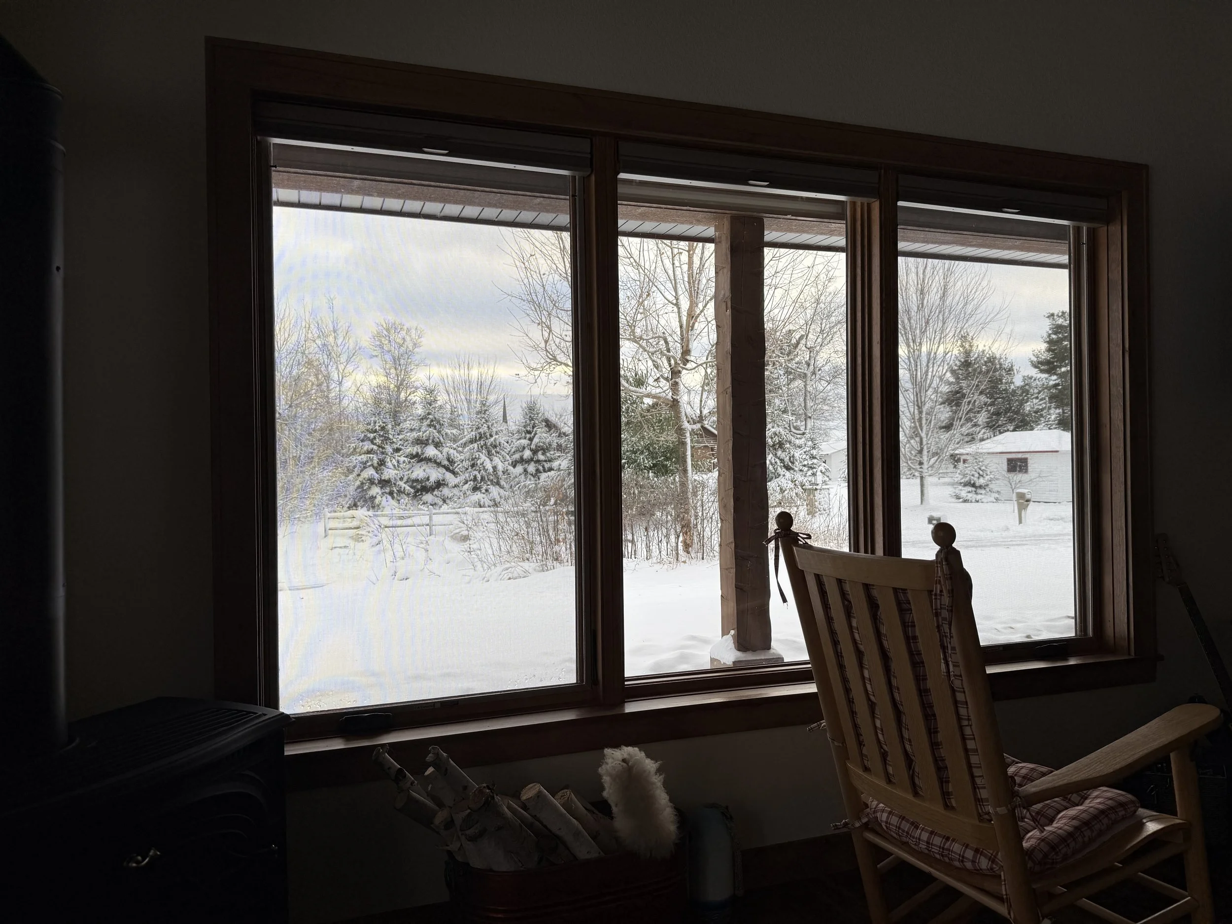 Weather report from BLA Rides headquarters in Nisswa, Minnesota