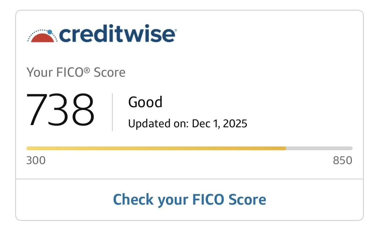 I finally have a credit score again