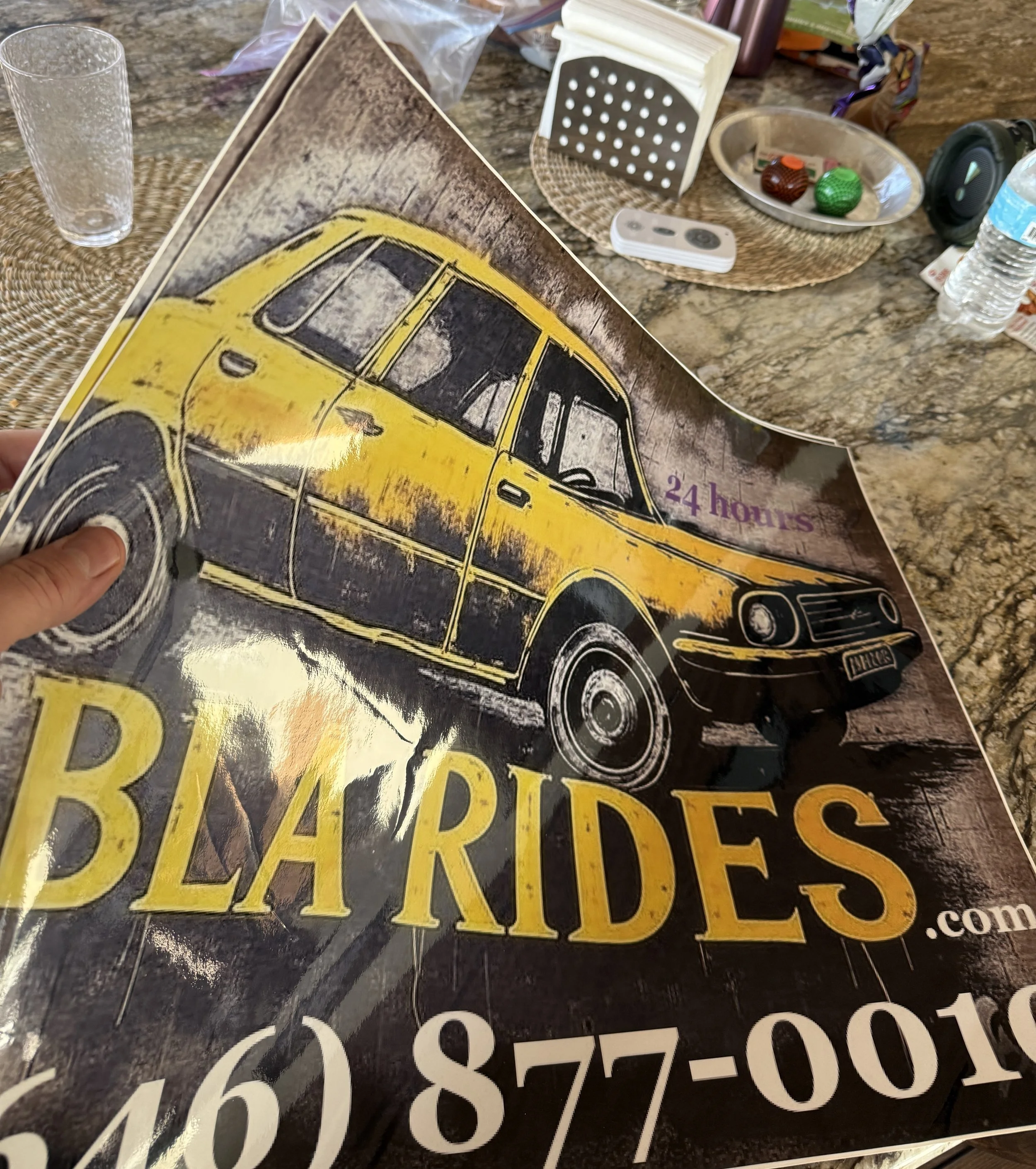 Decals are ready for the car and Dylan White at Whiteline decal and design on Brainerd international raceway grounds behind the gate again give him a call