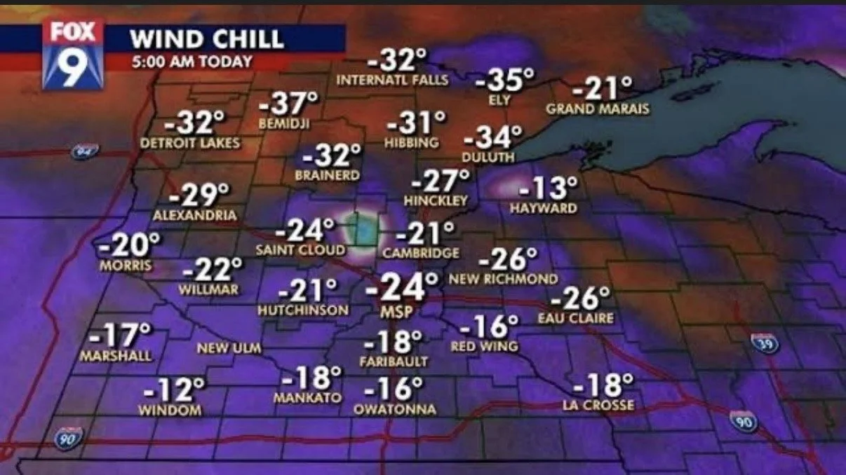 Minnesota weather: How cold it got on Saturday