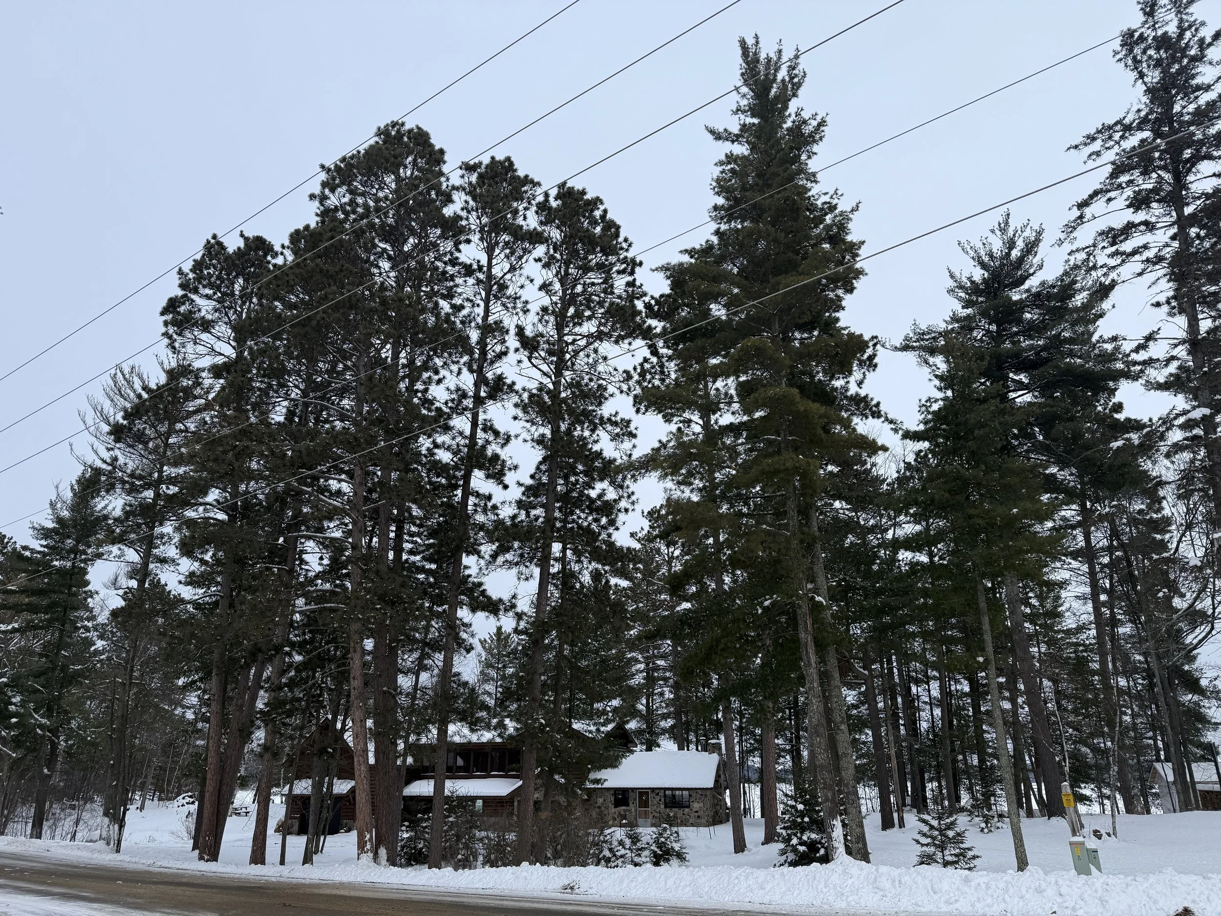 This Hackensack home sits probably on water connected to 10 mile Lake