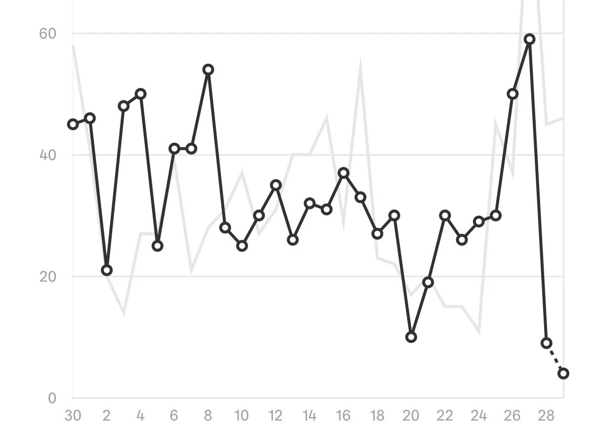 Web traffic at blarides.com over the last 30 days