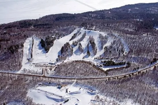 Took a snowboarder to Mount Ski Gull yesterday and it was a beautiful drive on 77