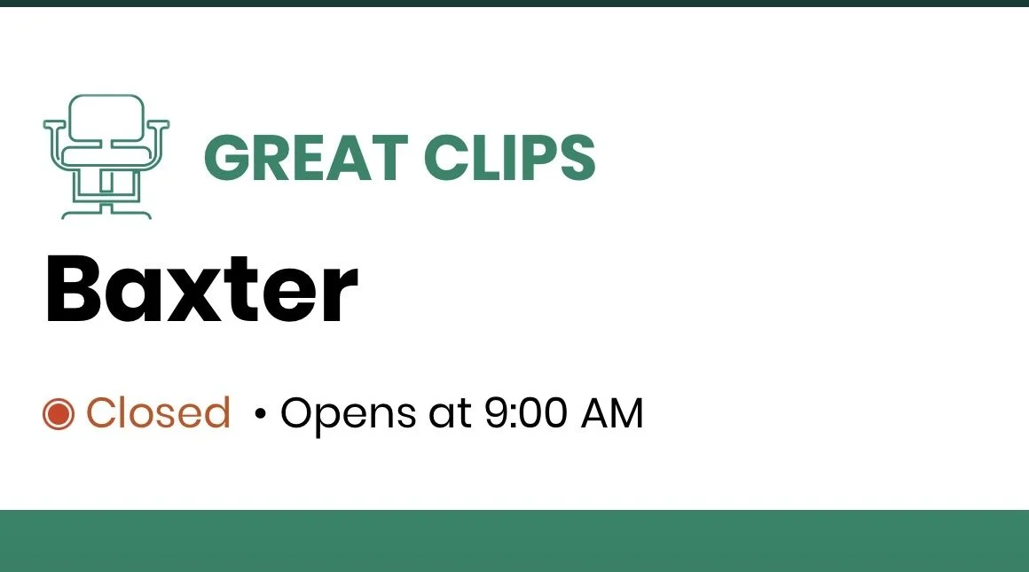 Got a great clip at Great Clips today. Thank you Donna!