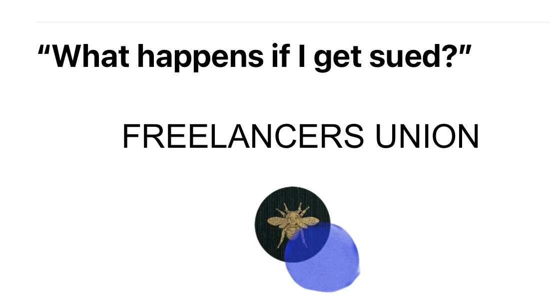 A message from the freelancers union