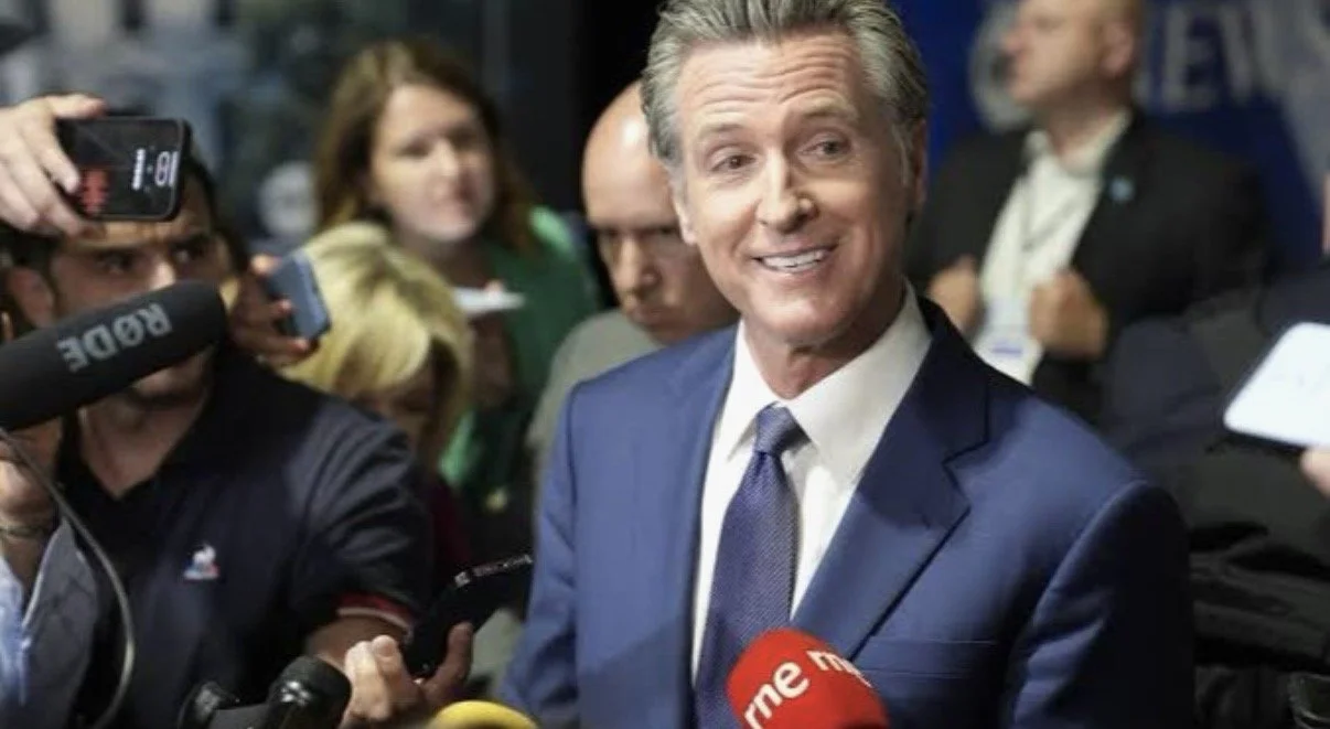 Newsom opens commanding lead over Harris in 2028 California primary poll