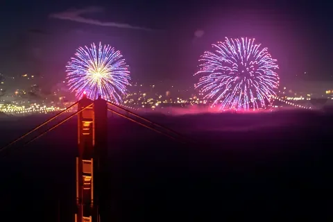 July 4th fireworks will close the Golden Gate Bridge and Highway 101. Here’s how to get around 🧨
