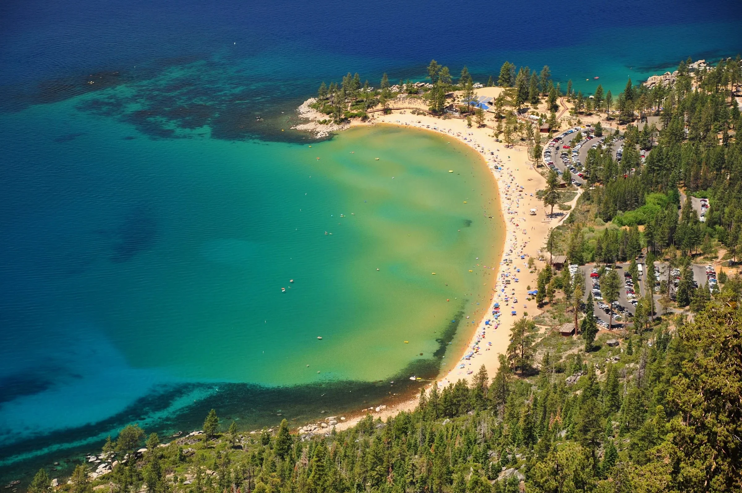 10 U.S. lake beaches with ocean-like views, sandy shores, and no saltwater 💧