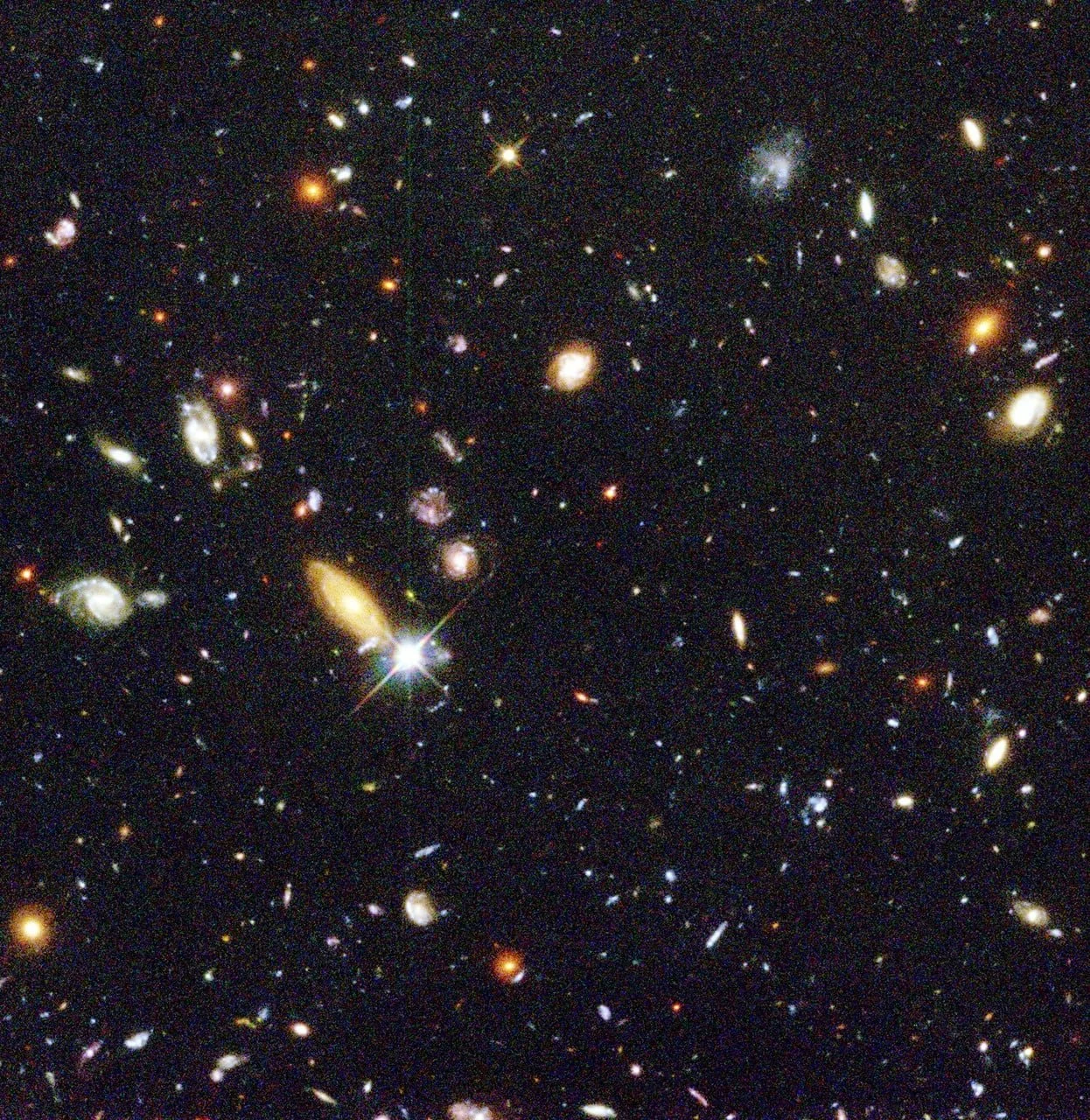In 1995, astronomers pointed Hubble at a patch of sky so dark it looked empty…The image that came back contained roughly 3,000 galaxies…holding billions of their own stars ✨