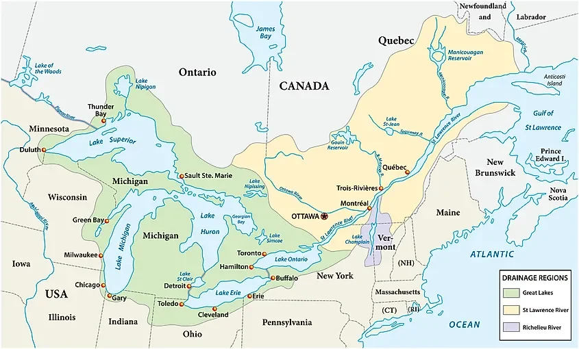 How The Great Lakes Were Formed 💧