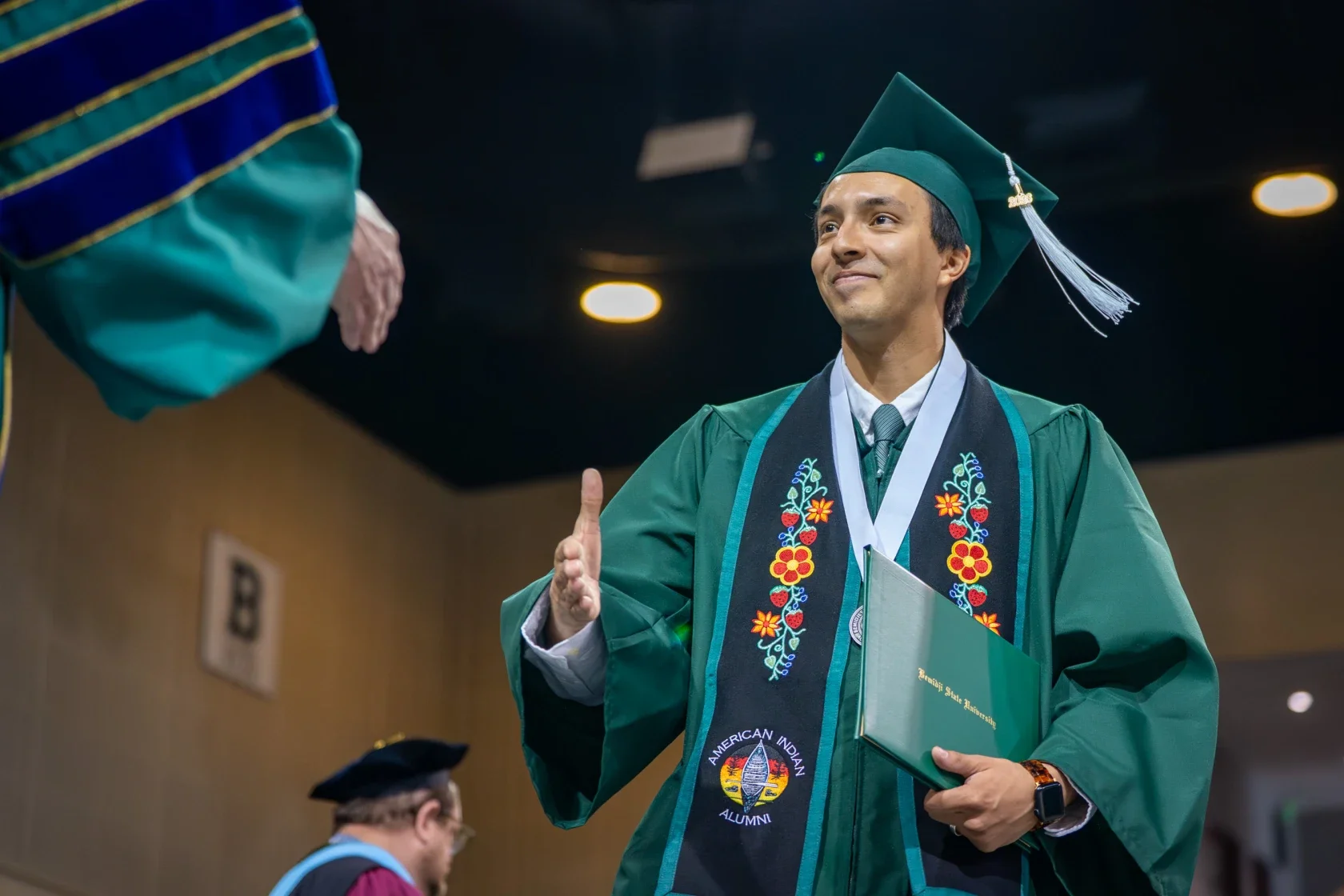 Bemidji State grad Mitchell ‘Sonny’ Johnson carries Anishinaabe languages, history forward 🌲