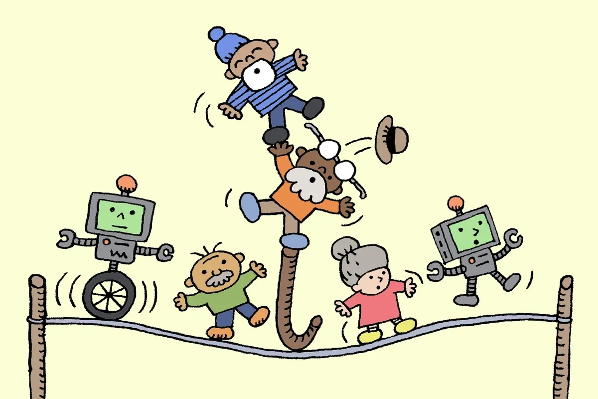 The US economy is walking a tight rope between aging and AI 🤔