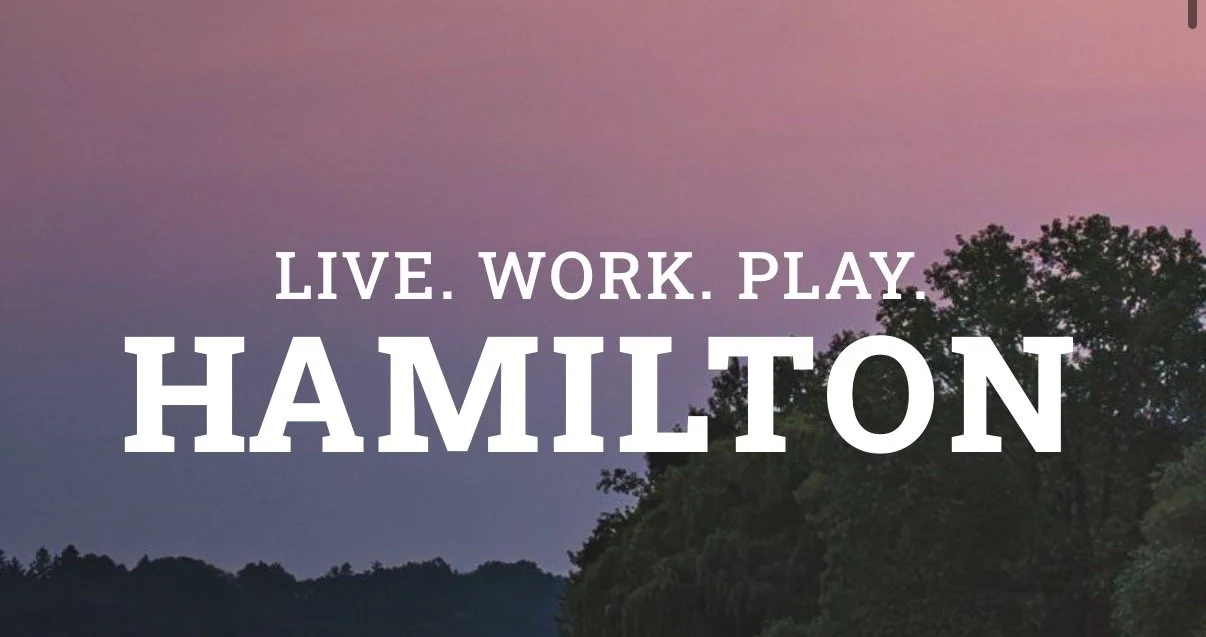 Ah, Hamilton’s got a lot going on! It’s known for its beautiful waterfalls…There’s also a vibrant arts scene, a great food scene (especially around James Street North)…👀